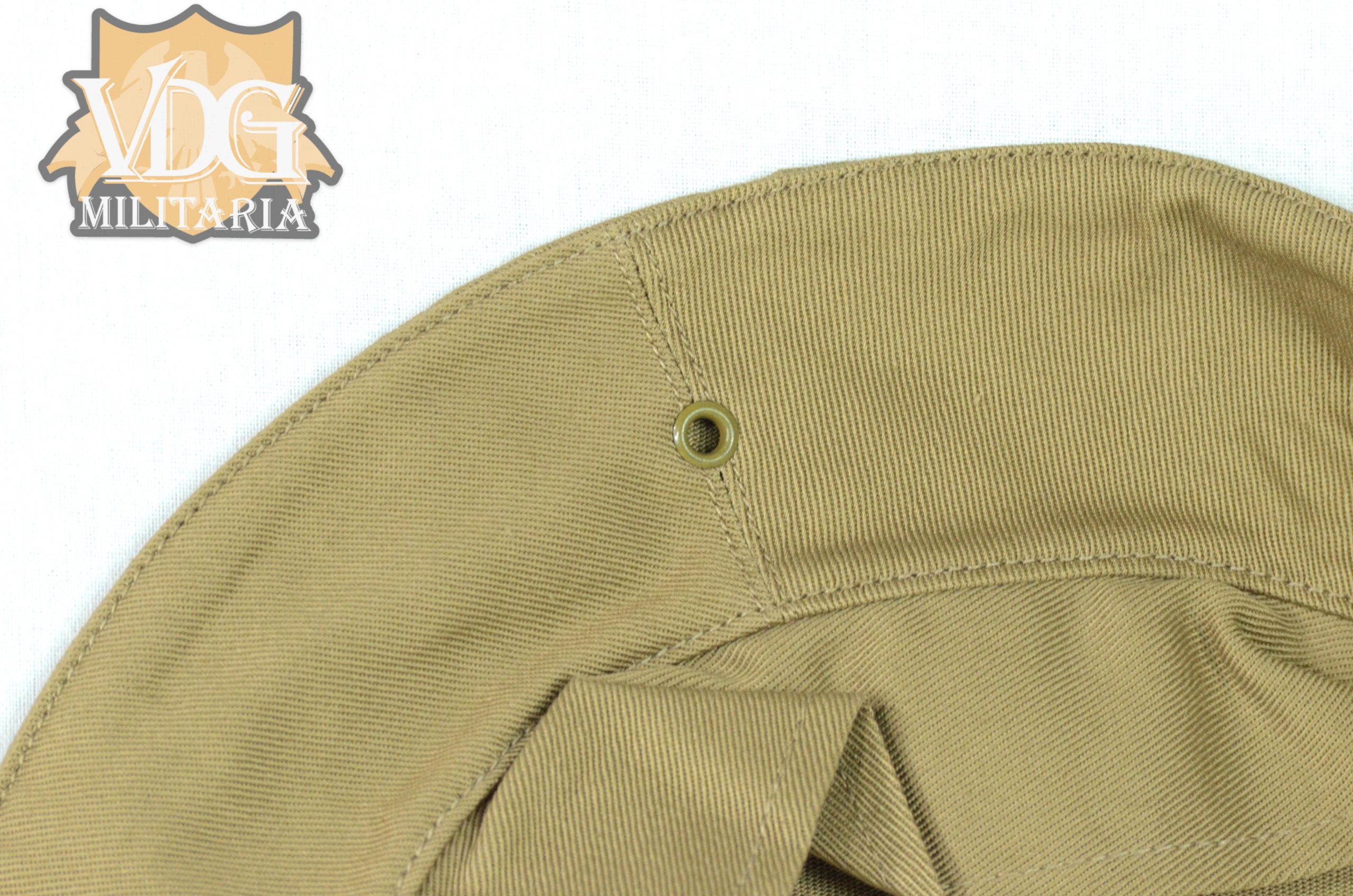 WW2 USMC Headgear Grouping-3 Visor Covers and Garrison Cap - Image 7