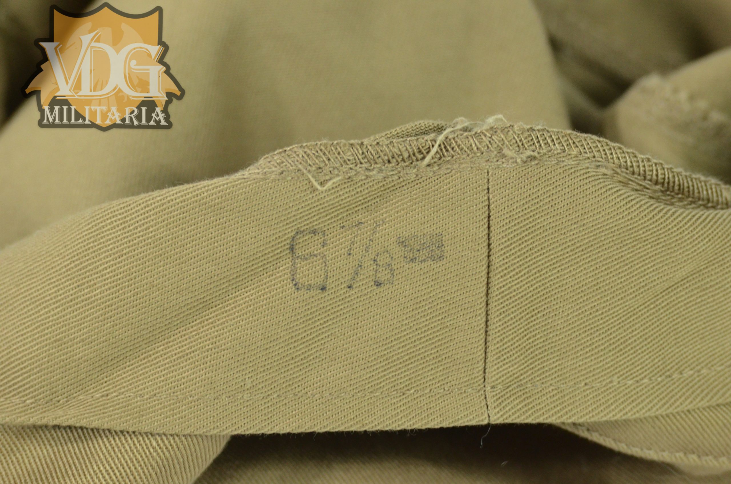 WW2 USMC Headgear Grouping-3 Visor Covers and Garrison Cap - Image 9