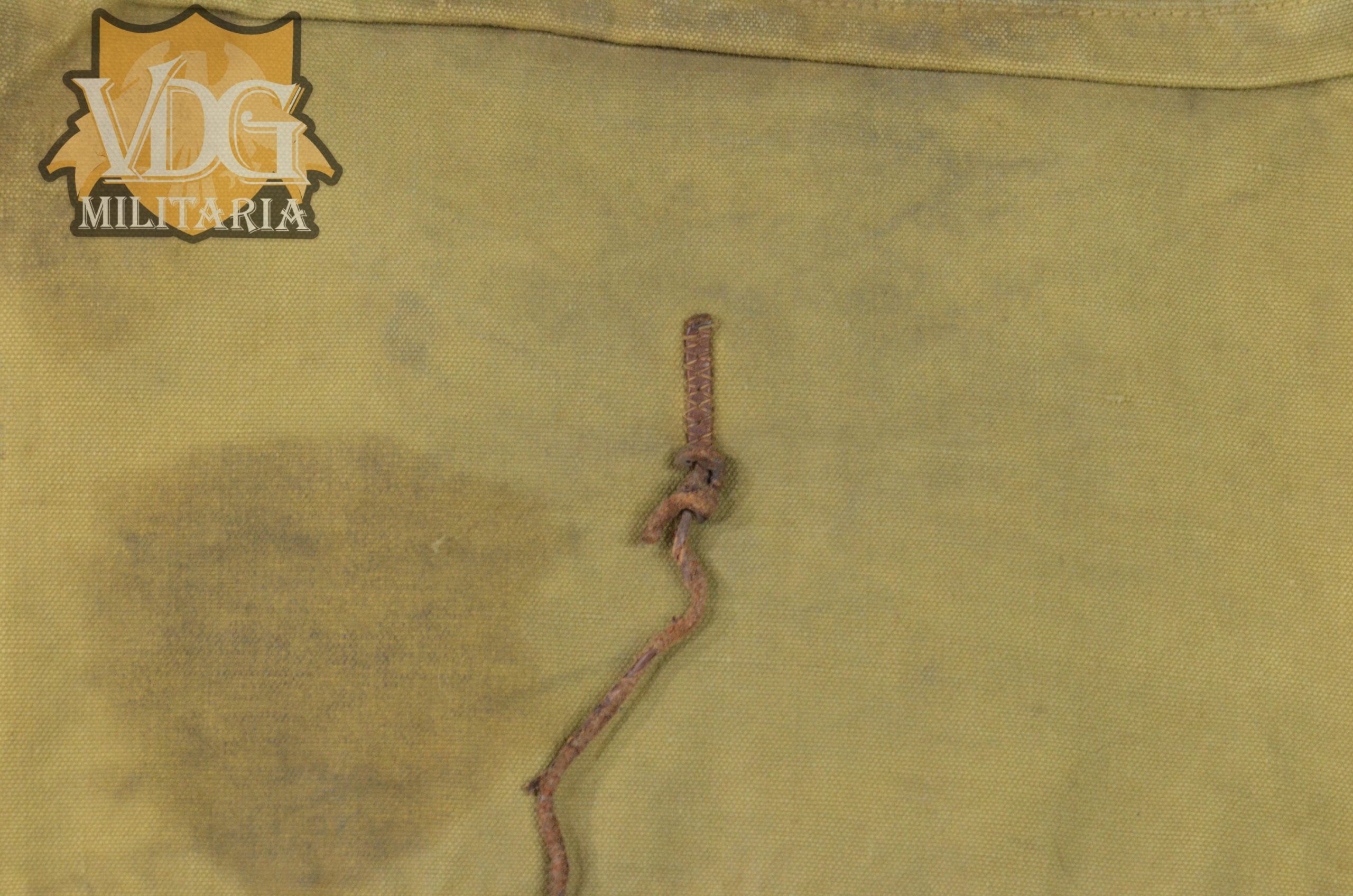 Spanish American War Era US PA National Guard Haversack - Image 10