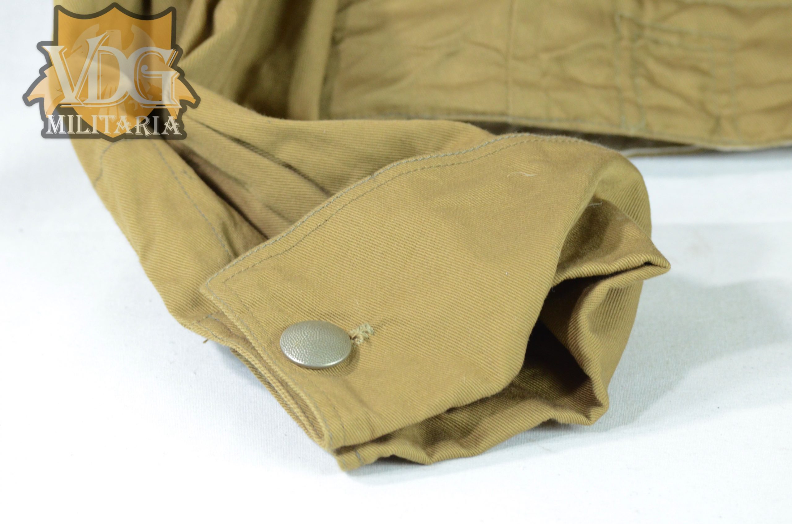 WW2 German SS 1937 Brown Dienstjacke w/ Early RZM Tag - Image 4