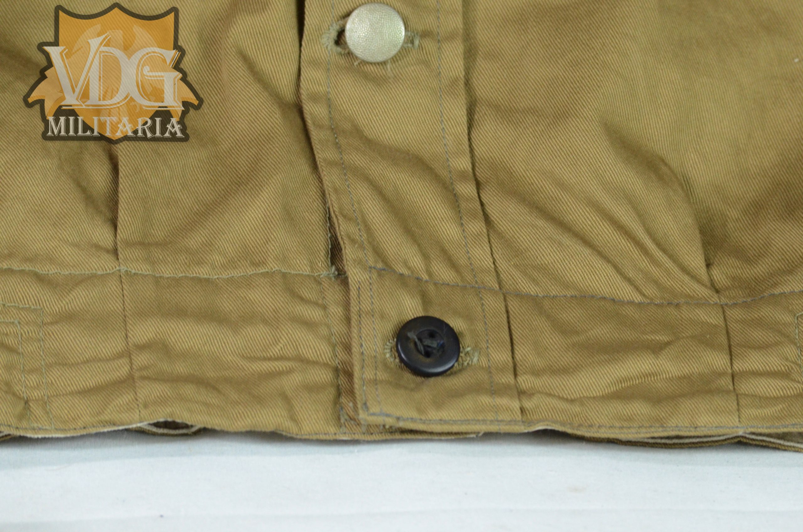 WW2 German SS 1937 Brown Dienstjacke w/ Early RZM Tag - Image 7