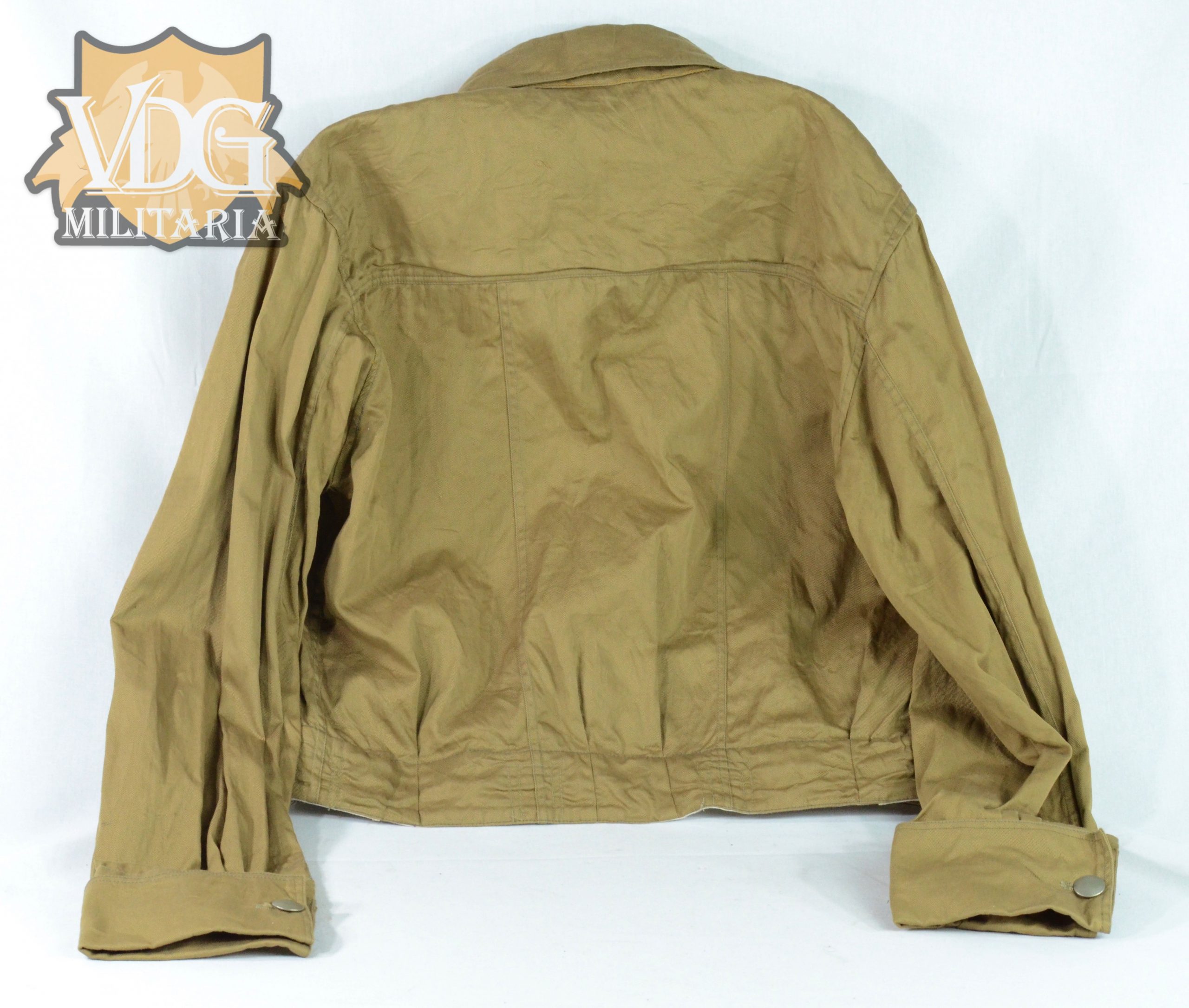 WW2 German SS 1937 Brown Dienstjacke w/ Early RZM Tag - Image 11