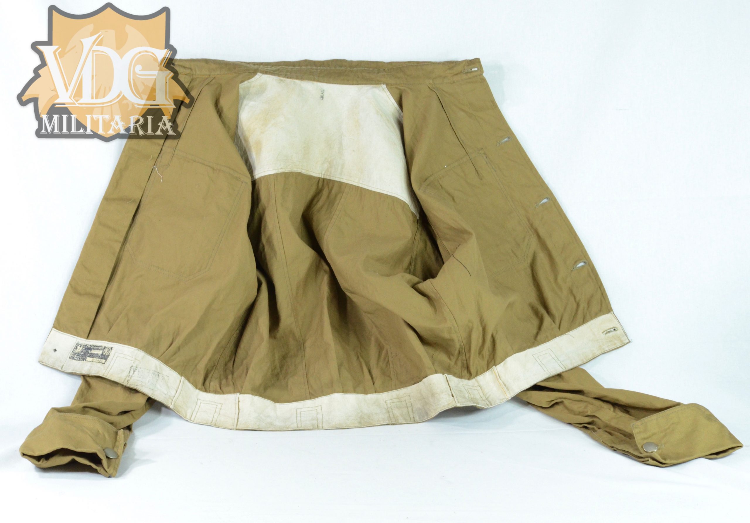 WW2 German SS 1937 Brown Dienstjacke w/ Early RZM Tag - Image 15