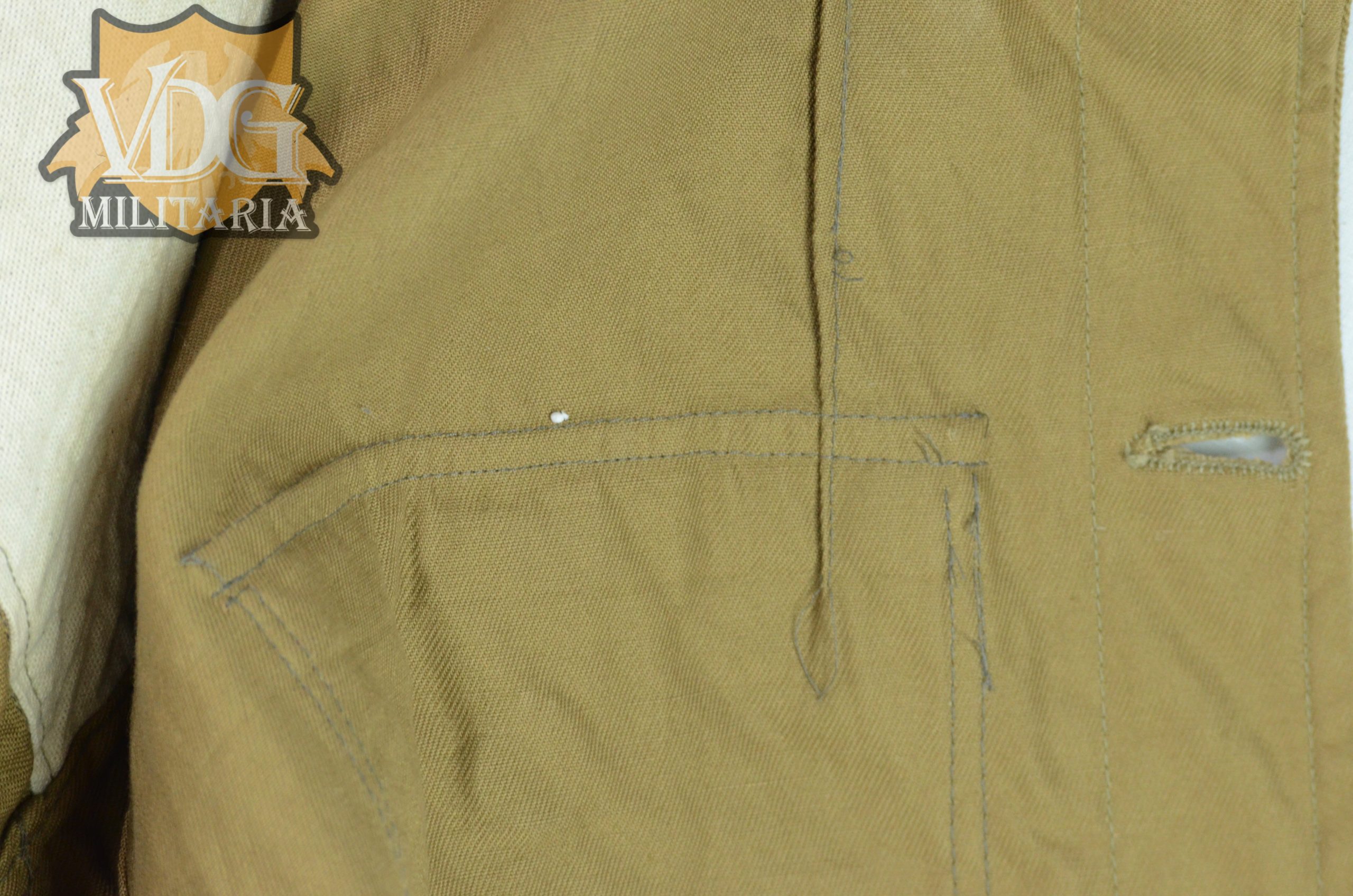 WW2 German SS 1937 Brown Dienstjacke w/ Early RZM Tag - Image 25