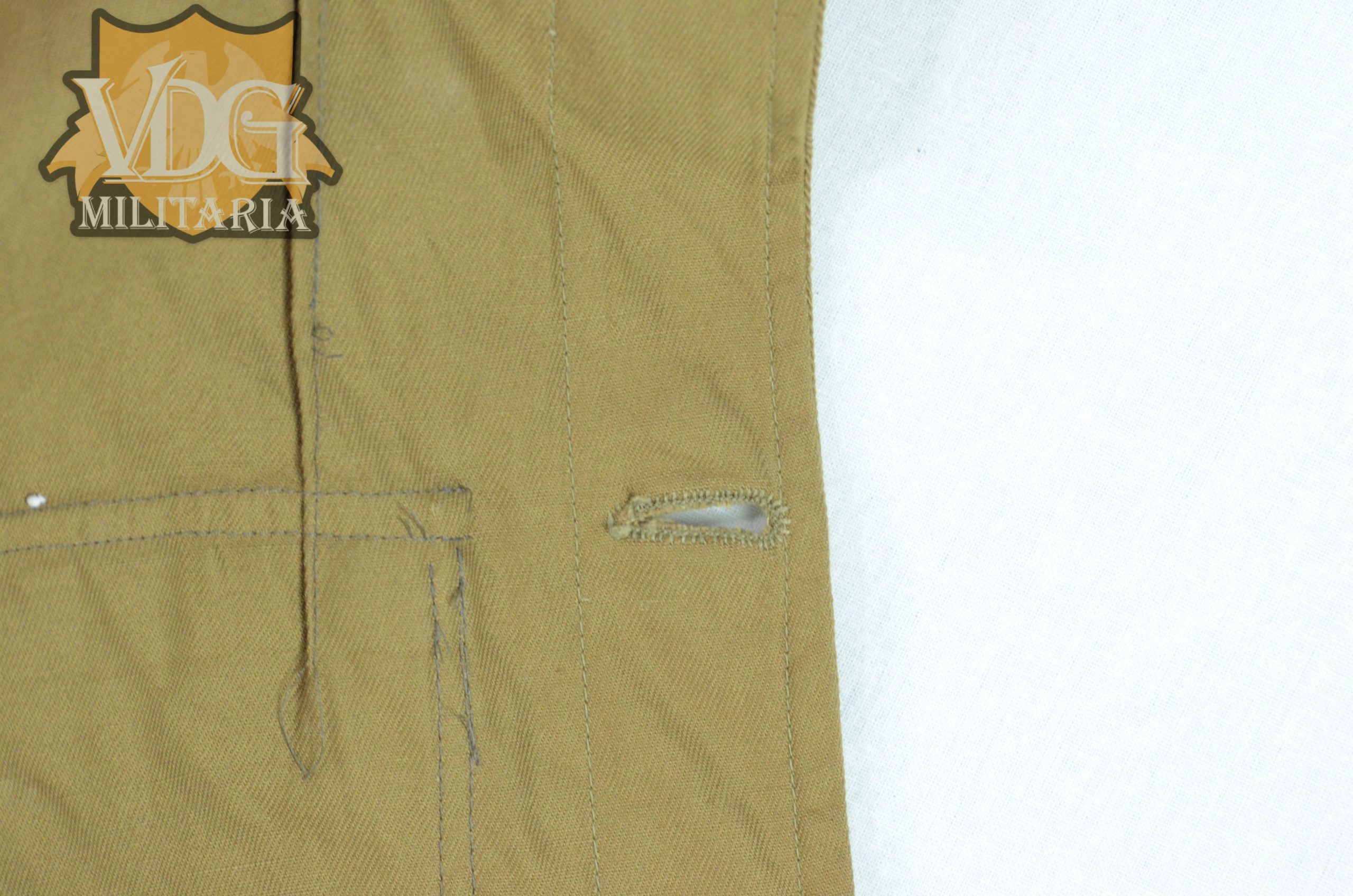 WW2 German SS 1937 Brown Dienstjacke w/ Early RZM Tag - Image 26