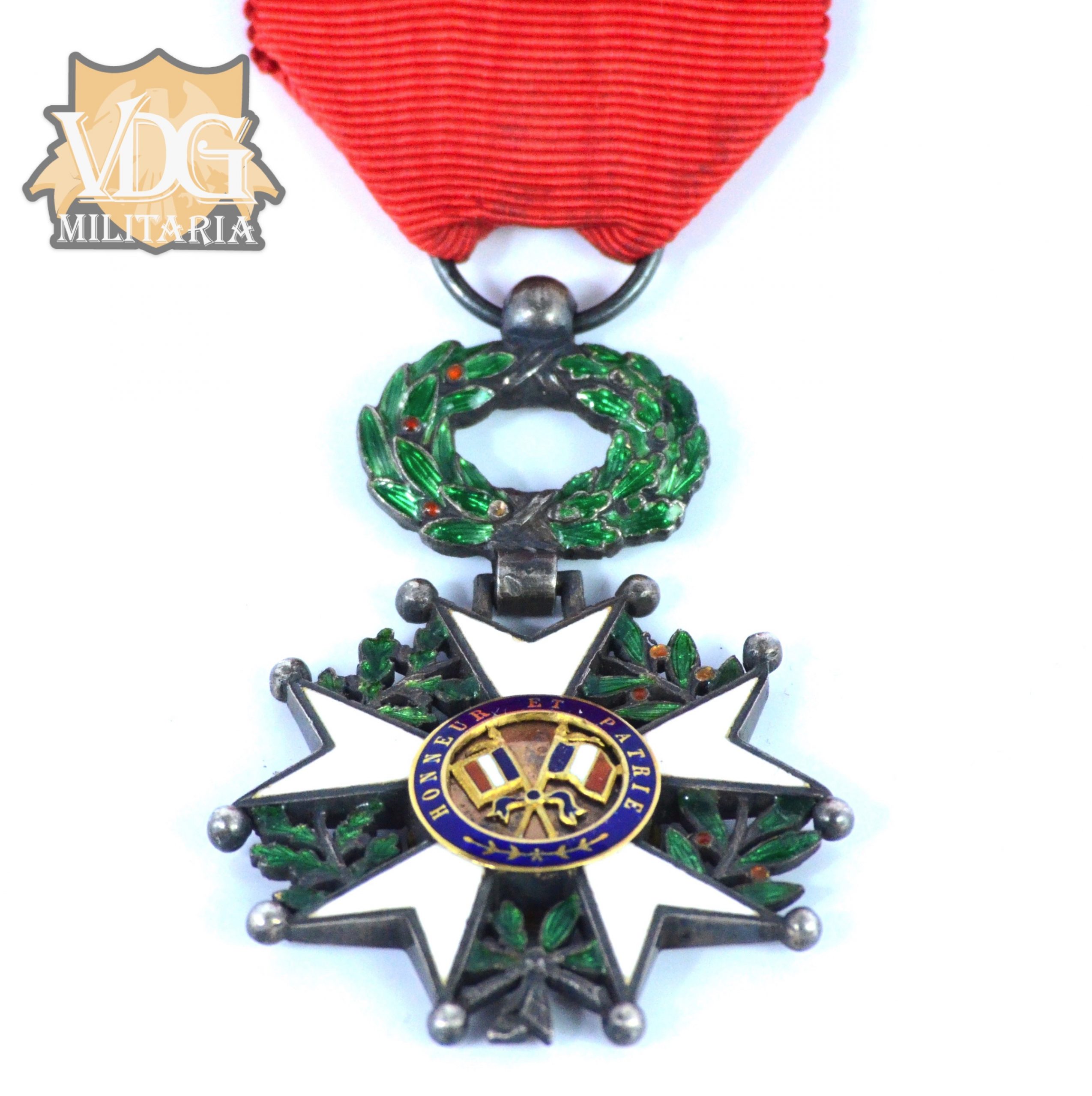 WW1/WW2 Era French "The Legion of Honour" Medal - Image 7