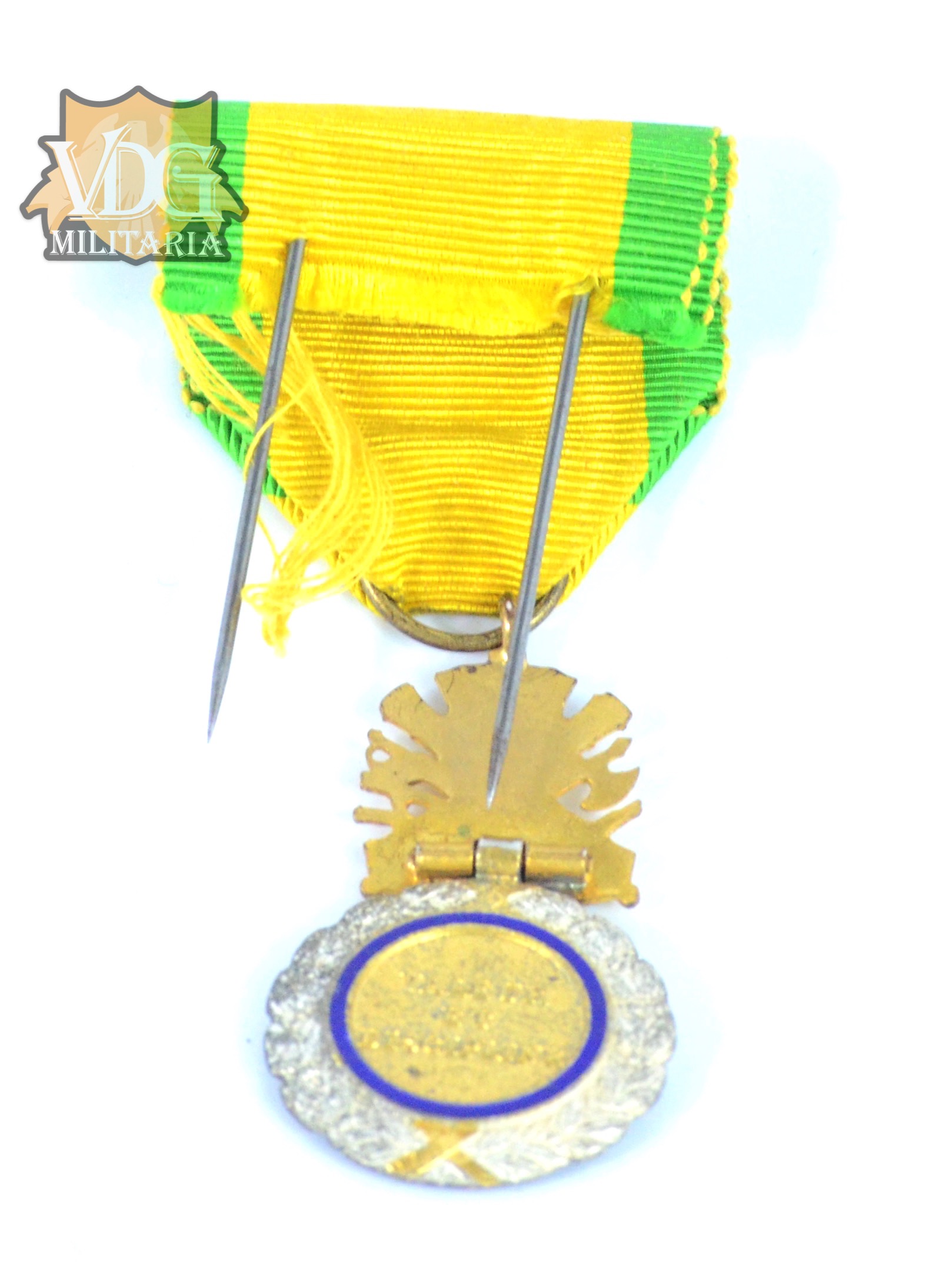 French Médaille Militaire for Valor and Long Service Medal– Third Republic Issue - Image 8