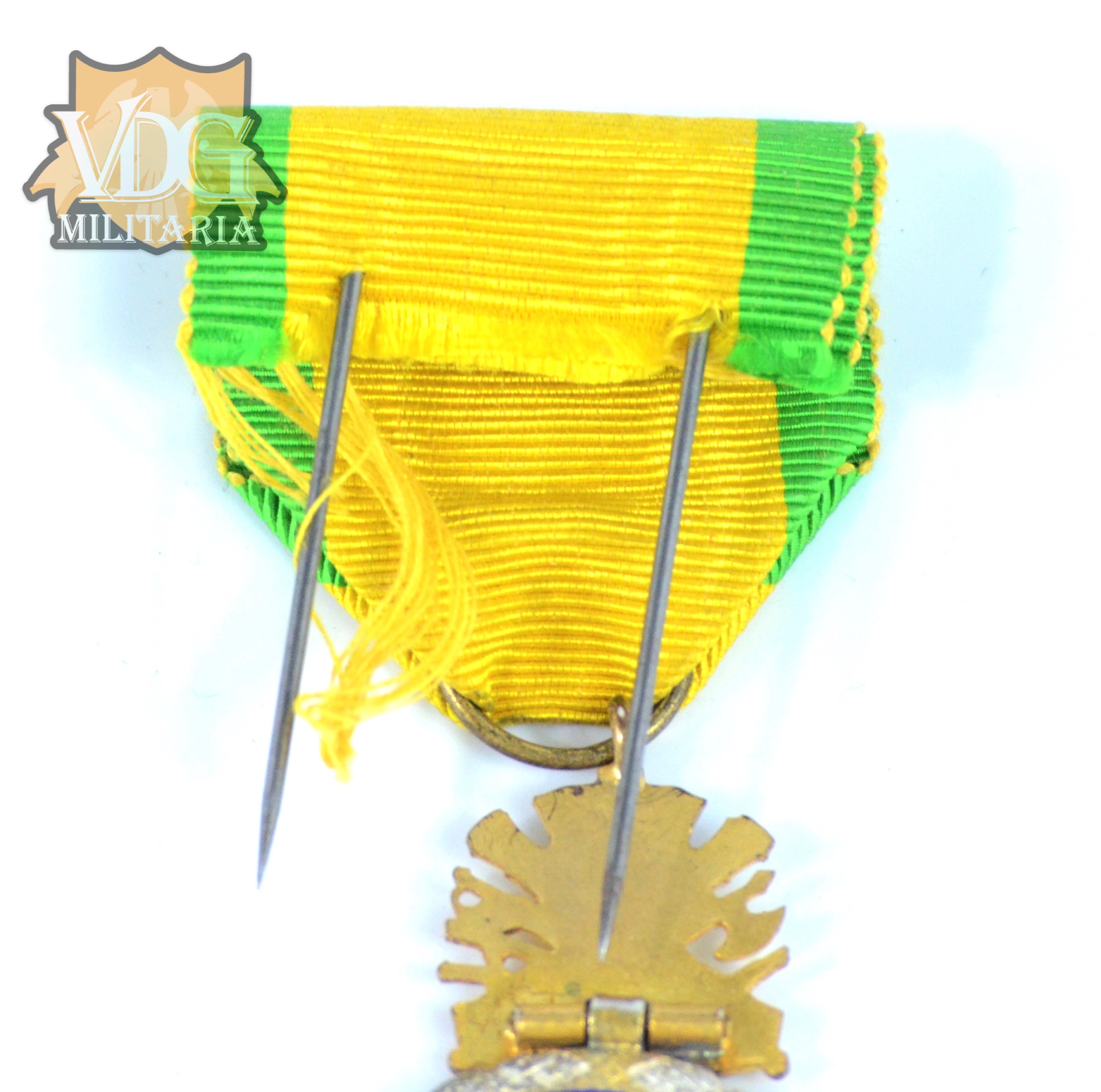 French Médaille Militaire for Valor and Long Service Medal– Third Republic Issue - Image 5
