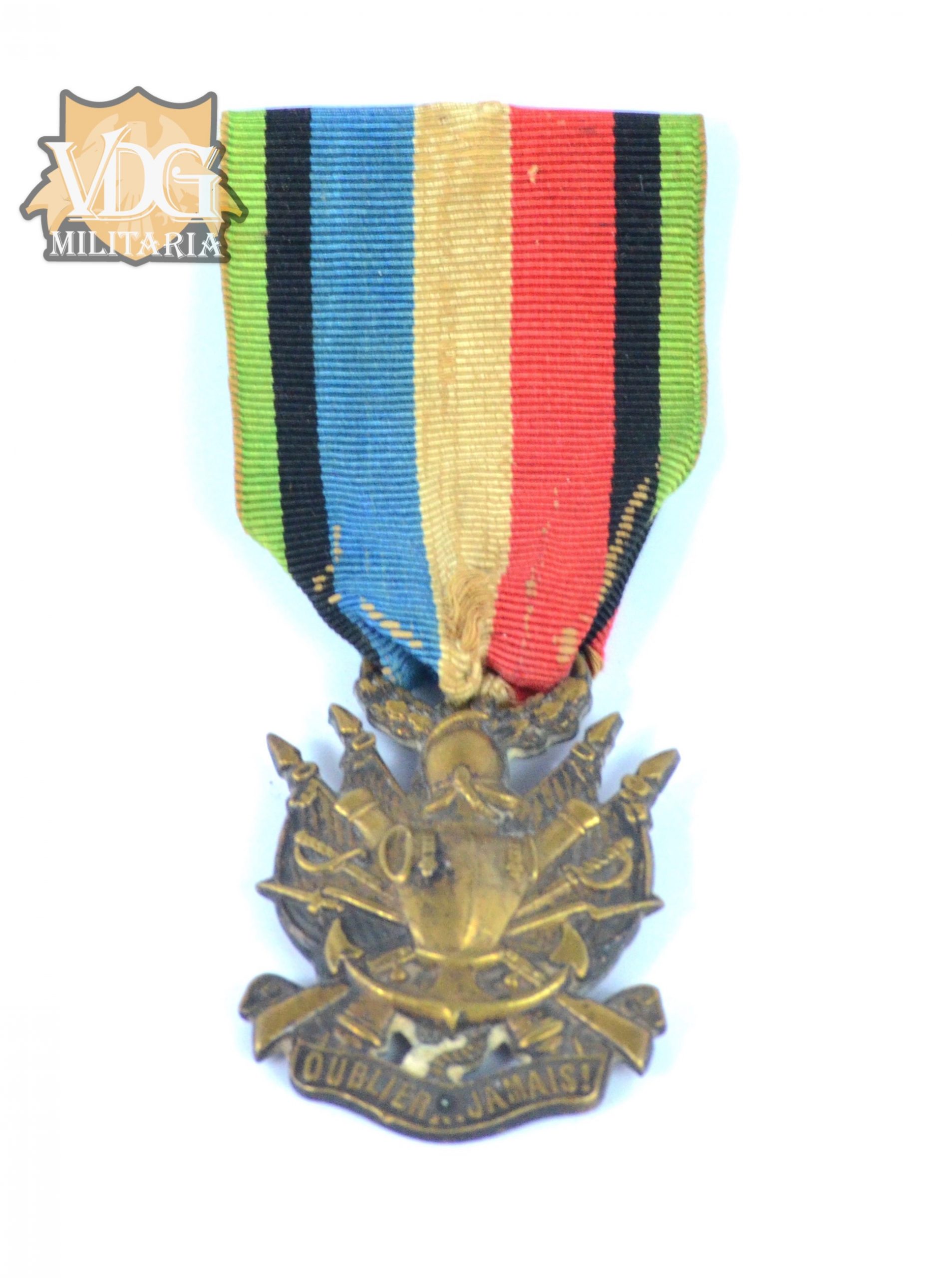 French Franco-Prussian Veterans Medal-Bronze - Image 2