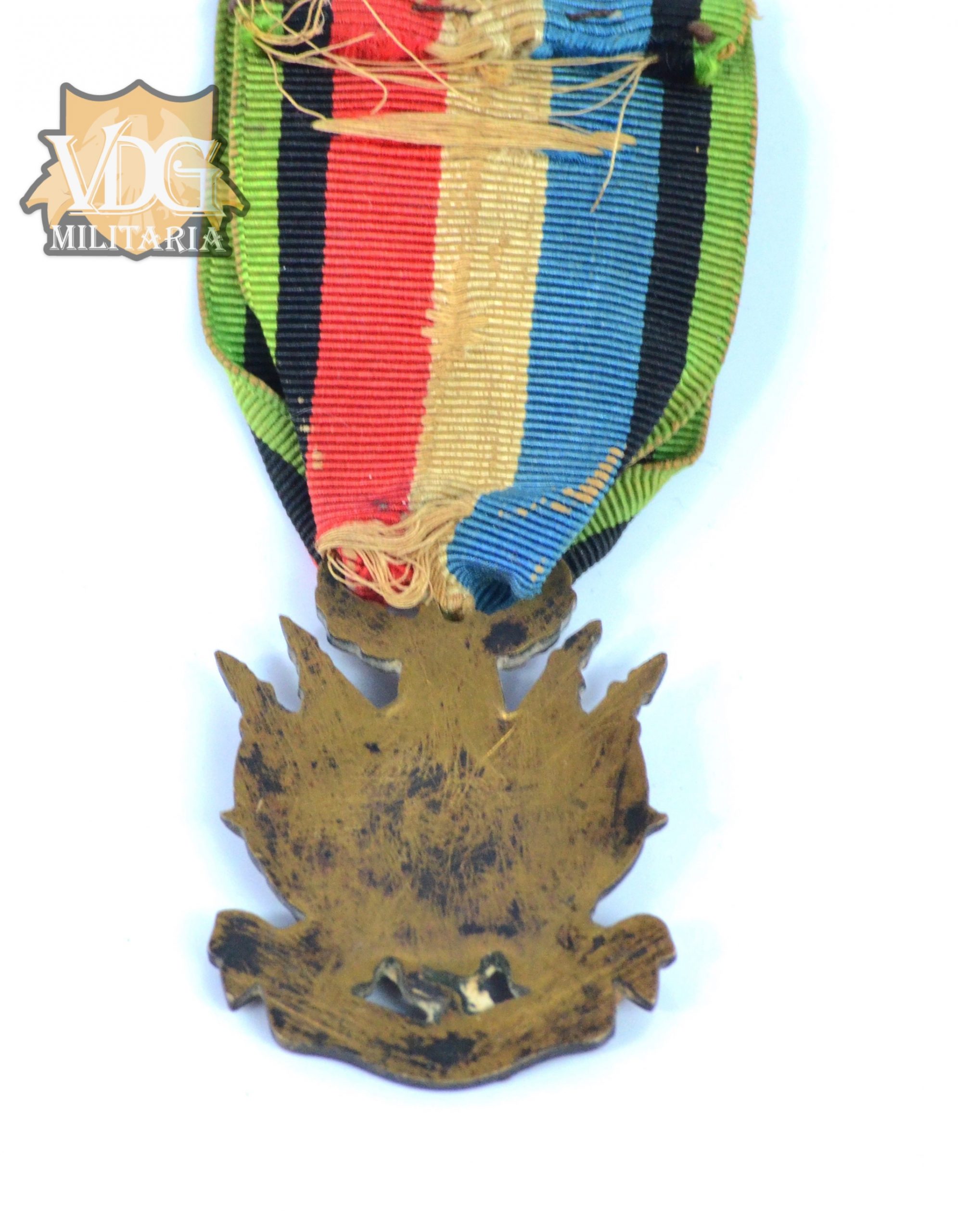French Franco-Prussian Veterans Medal-Bronze - Image 9