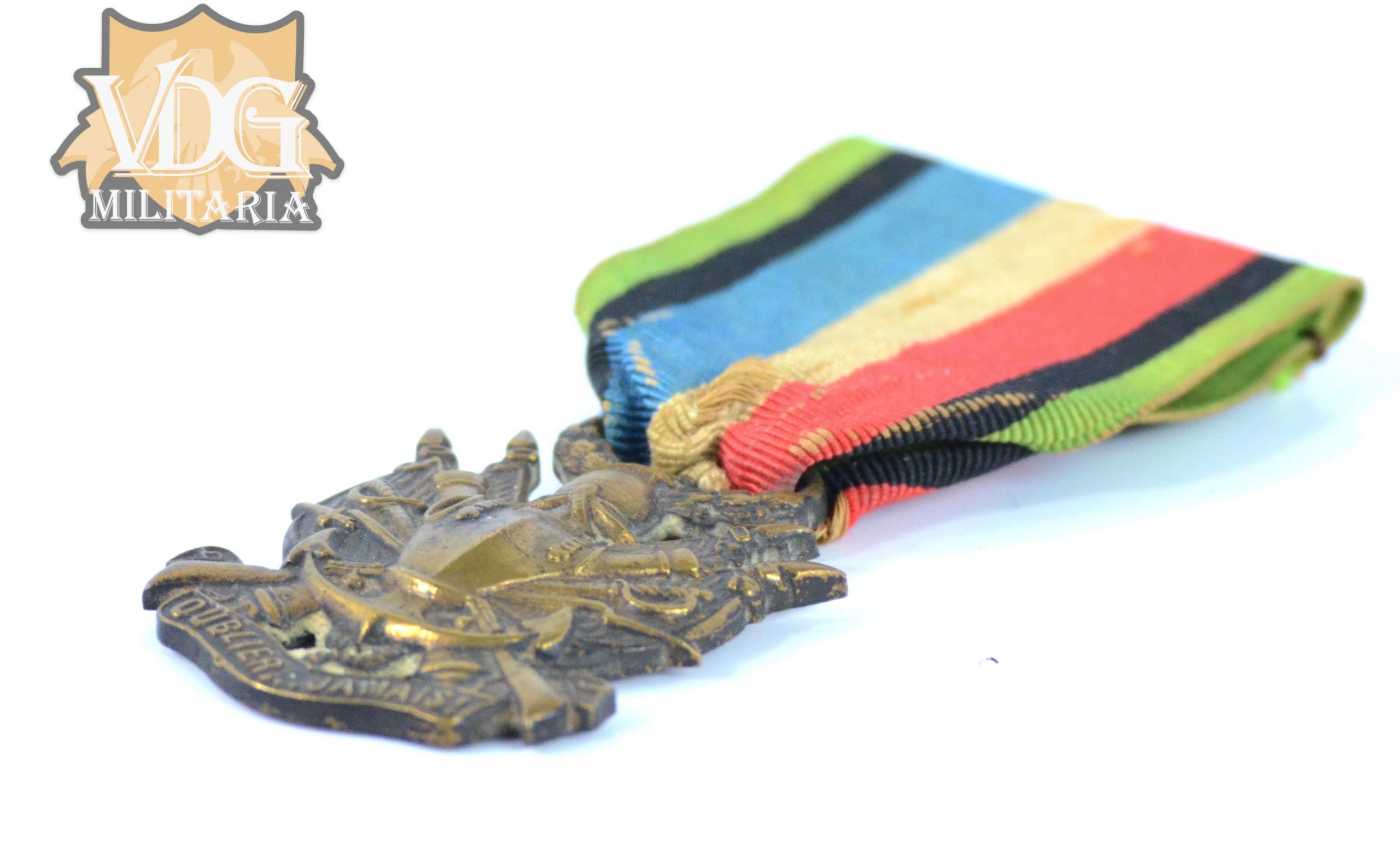 French Franco-Prussian Veterans Medal-Bronze - Image 5
