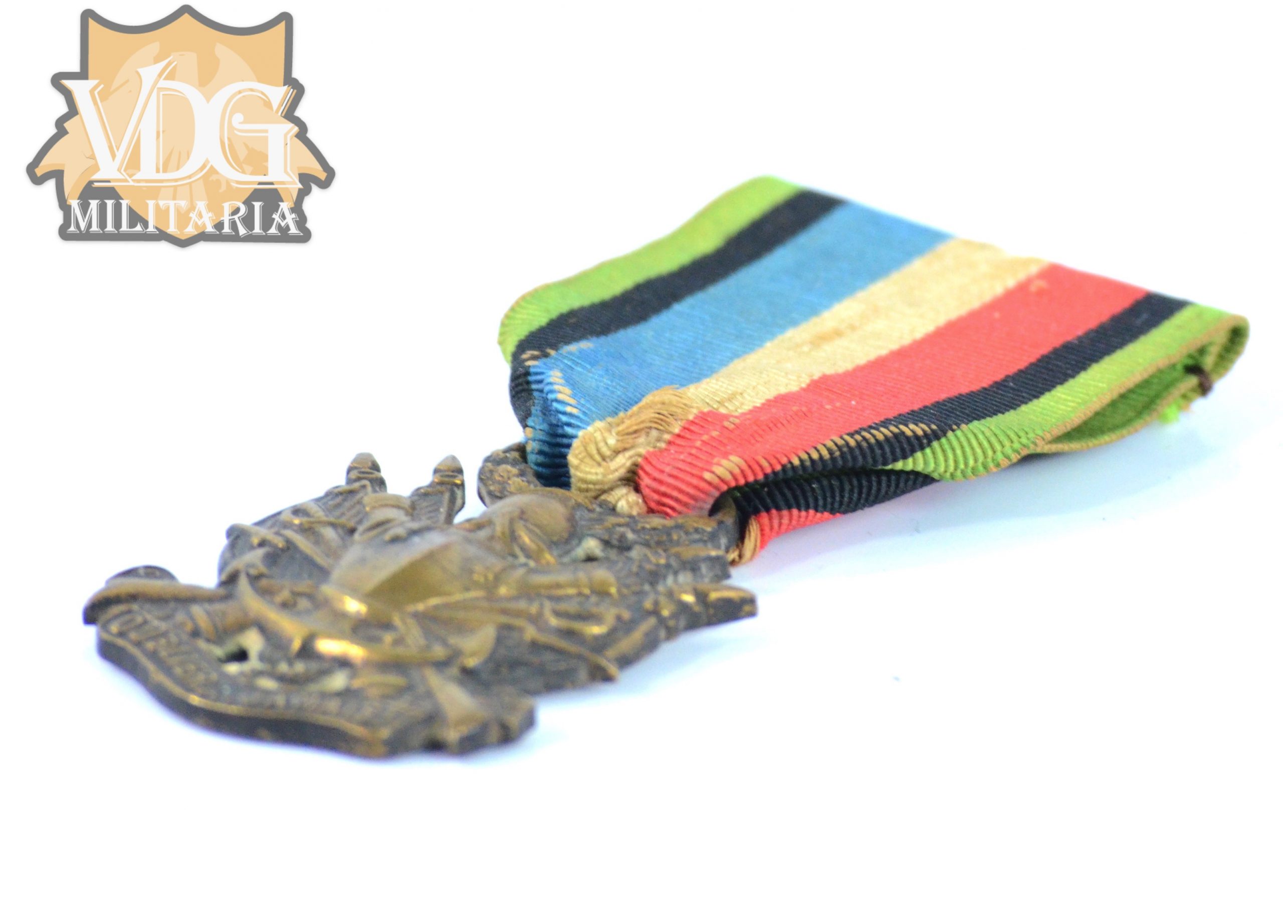 French Franco-Prussian Veterans Medal-Bronze - Image 4