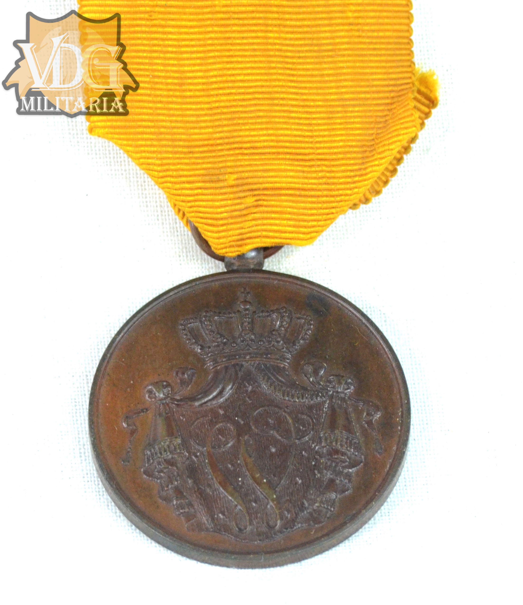 Kingdom of The Netherlands Dutch Navy Long Service Medal - Image 3