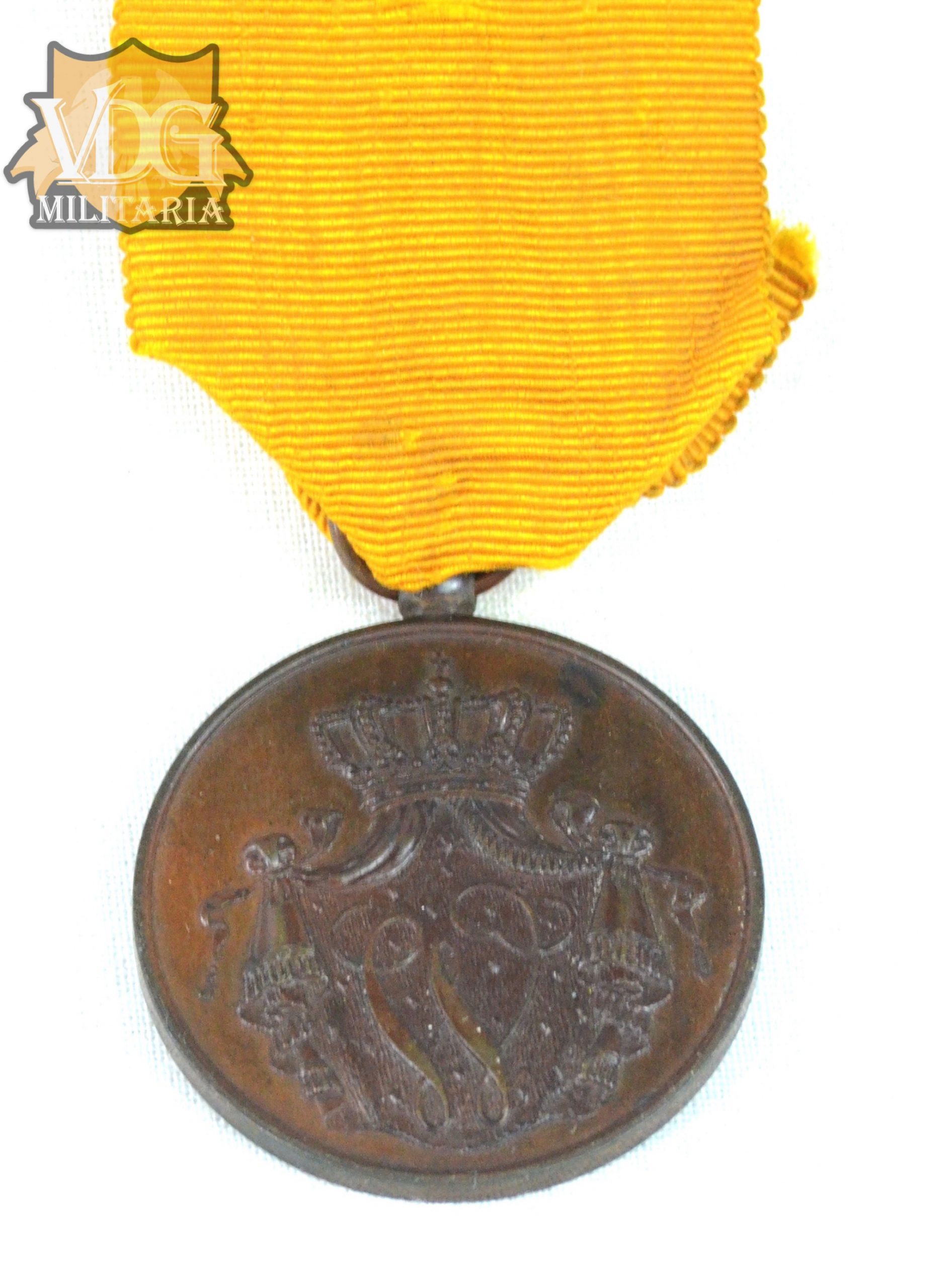 Kingdom of The Netherlands Dutch Navy Long Service Medal - Image 2