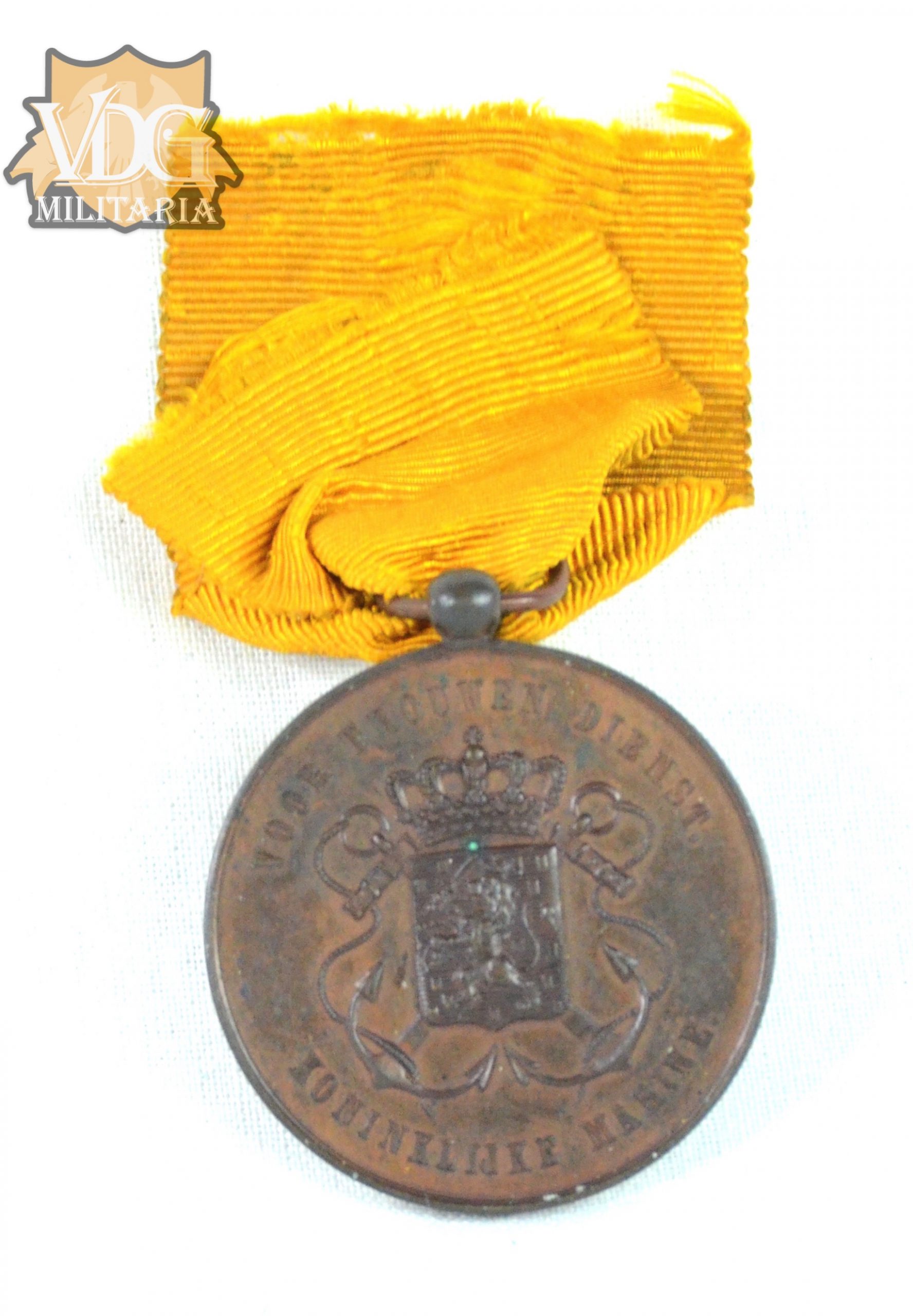 Kingdom of The Netherlands Dutch Navy Long Service Medal - Image 8