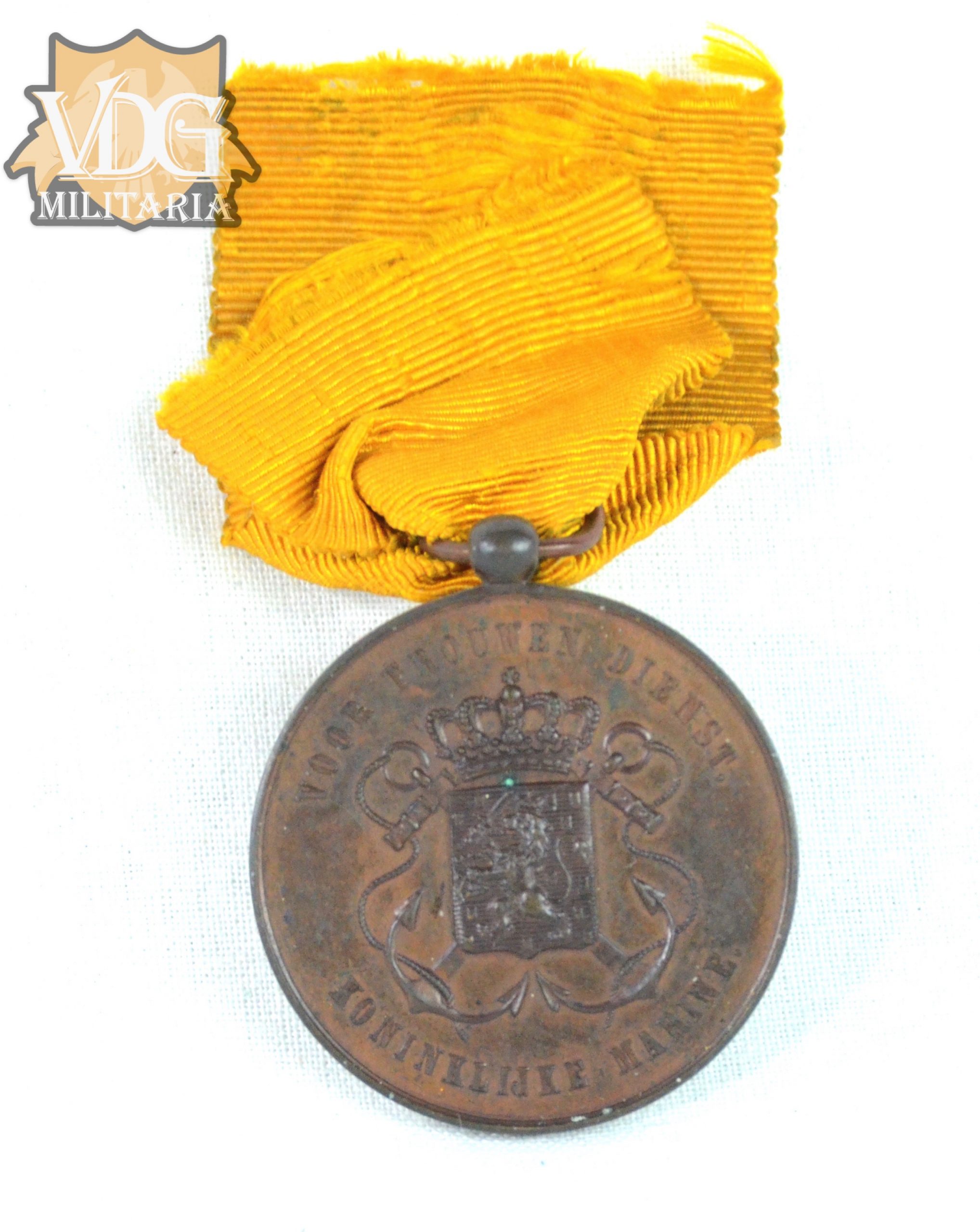 Kingdom of The Netherlands Dutch Navy Long Service Medal - Image 7