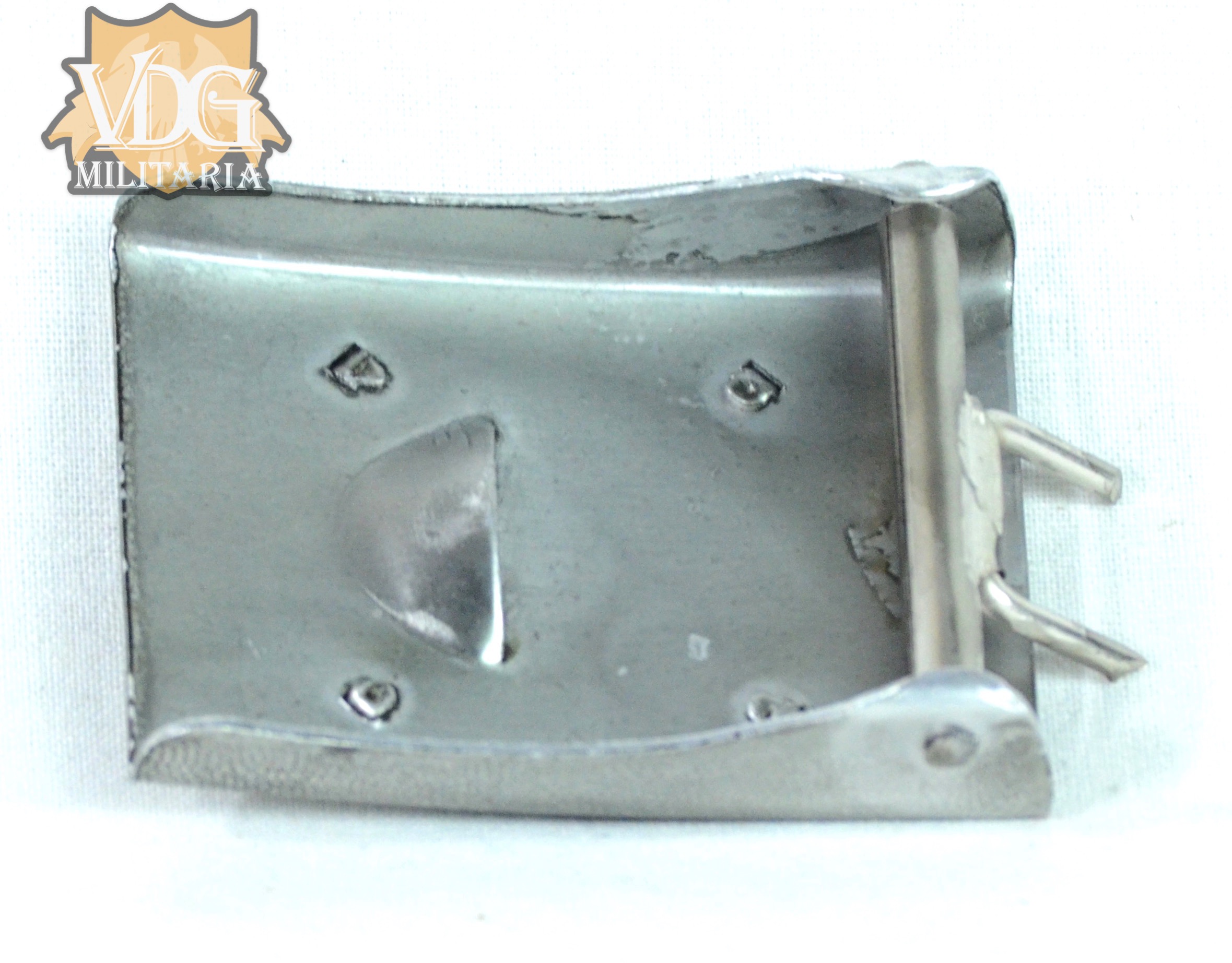 Post WW2 German Aluminum Belt Buckle - Image 6