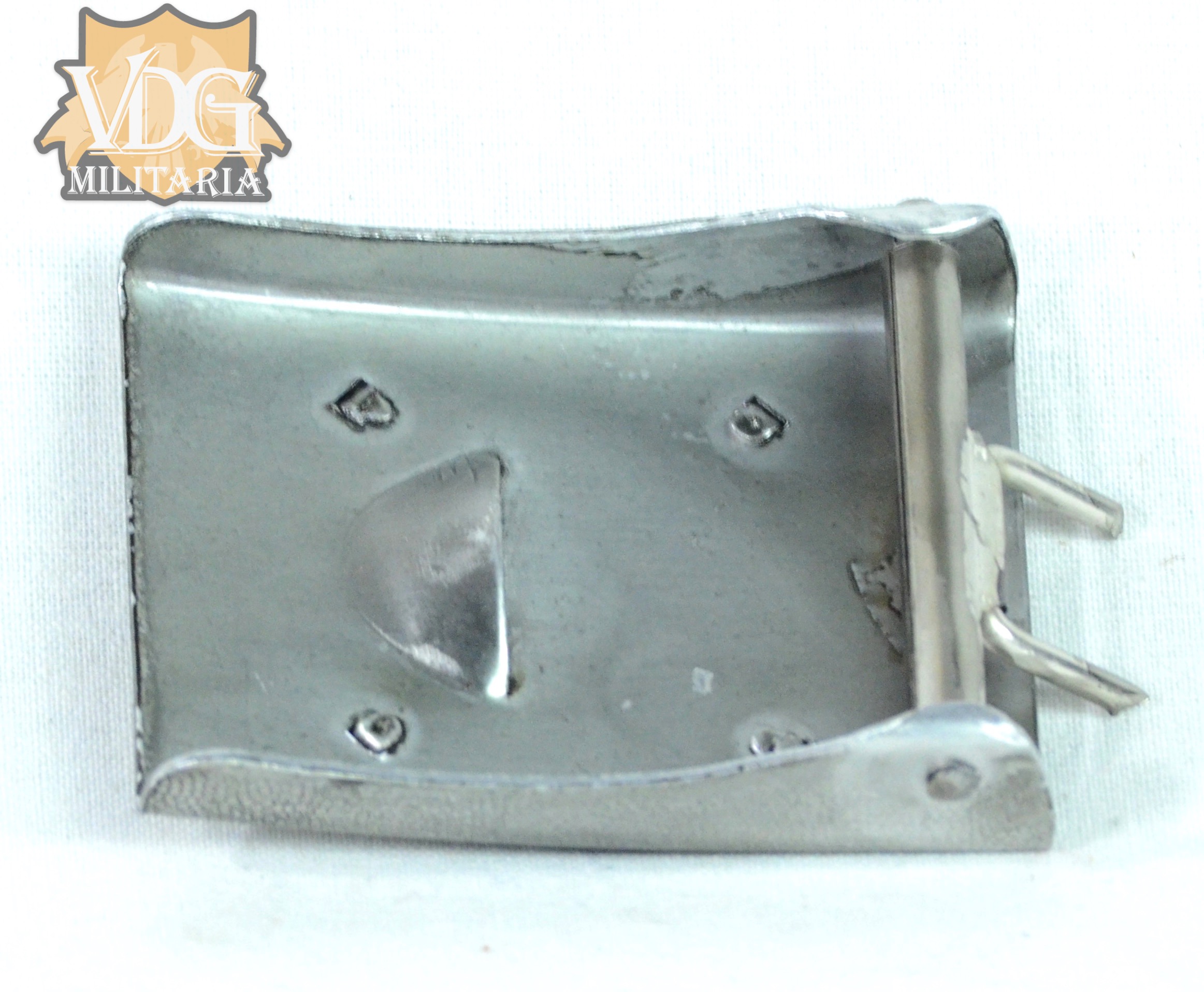 Post WW2 German Aluminum Belt Buckle - Image 5