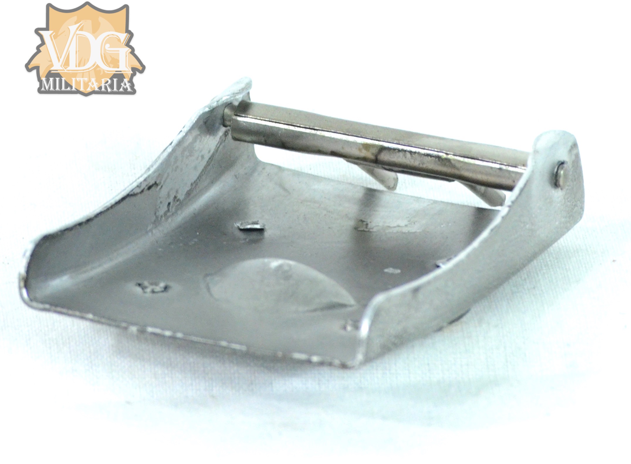 Post WW2 German Aluminum Belt Buckle - Image 4