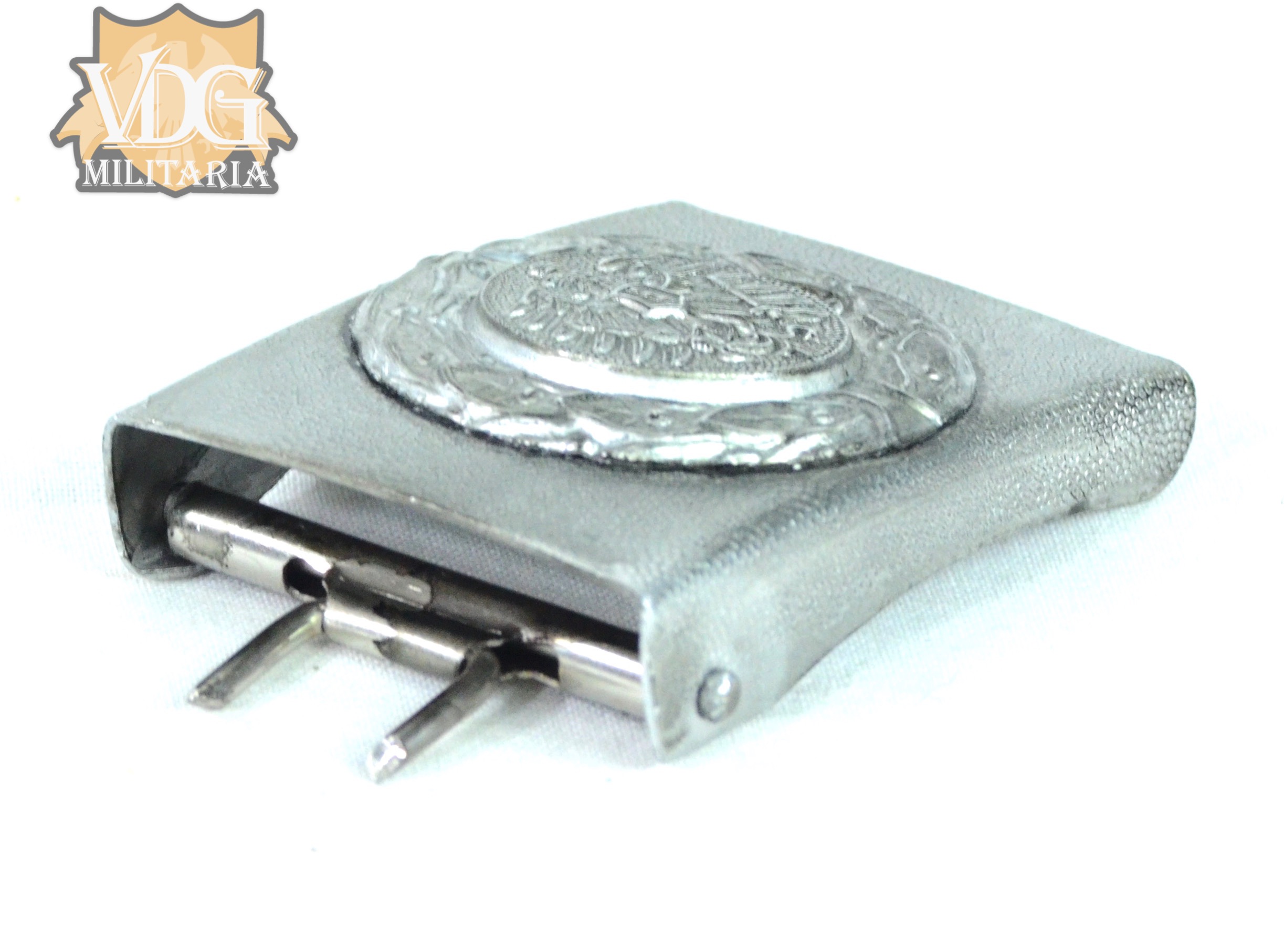 Post WW2 German Aluminum Belt Buckle - Image 3
