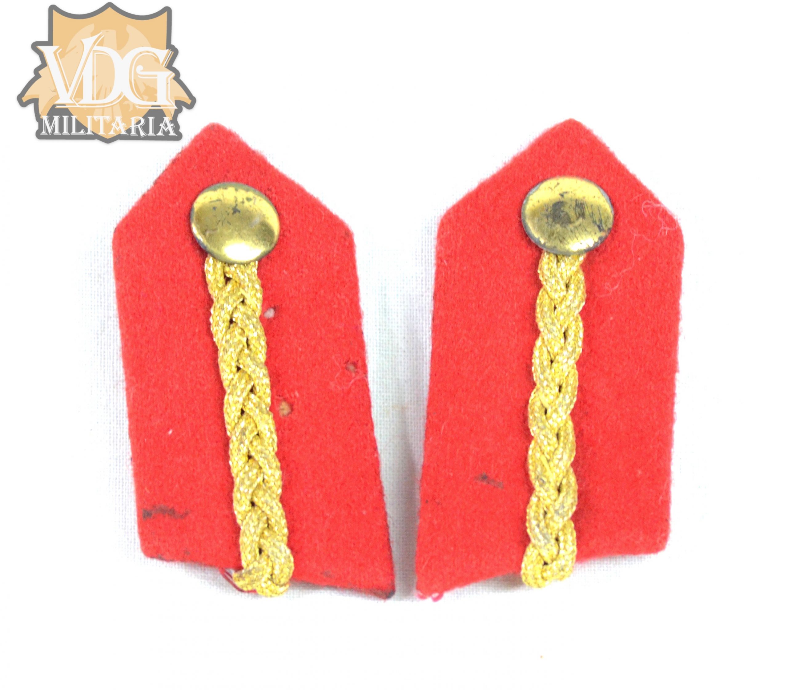 Pre Gulf War Iraqi Army Officers Collar Tabs