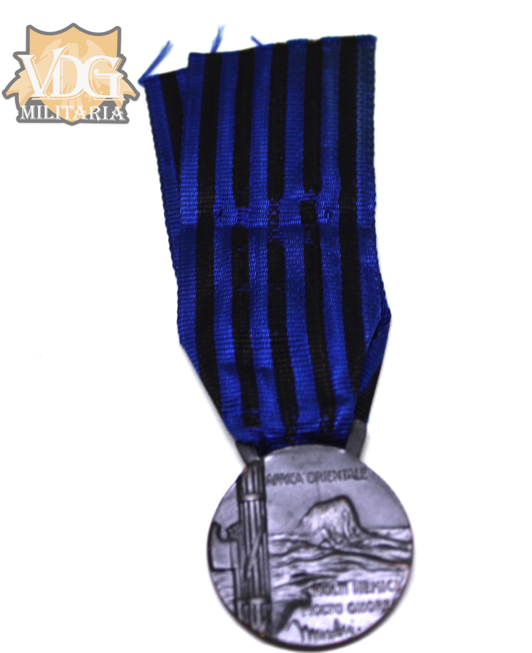 WW2 Era Italian 1936 Ethiopian Campaign Medal - Image 5
