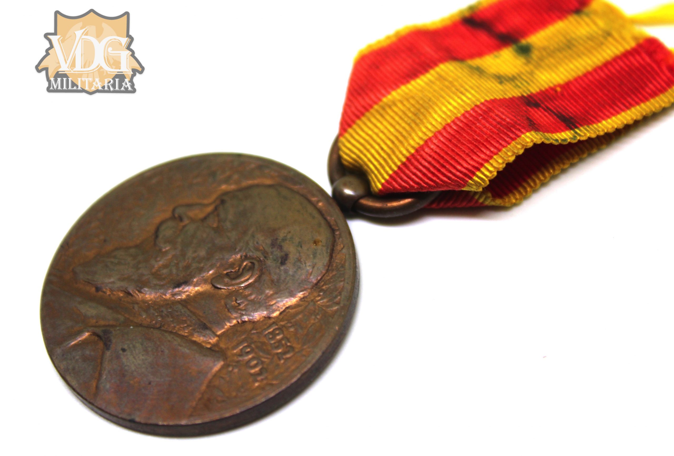 Pre WW1 Era German Friedrich I (1852-1907), Baden Jubilee Medal - Image 4