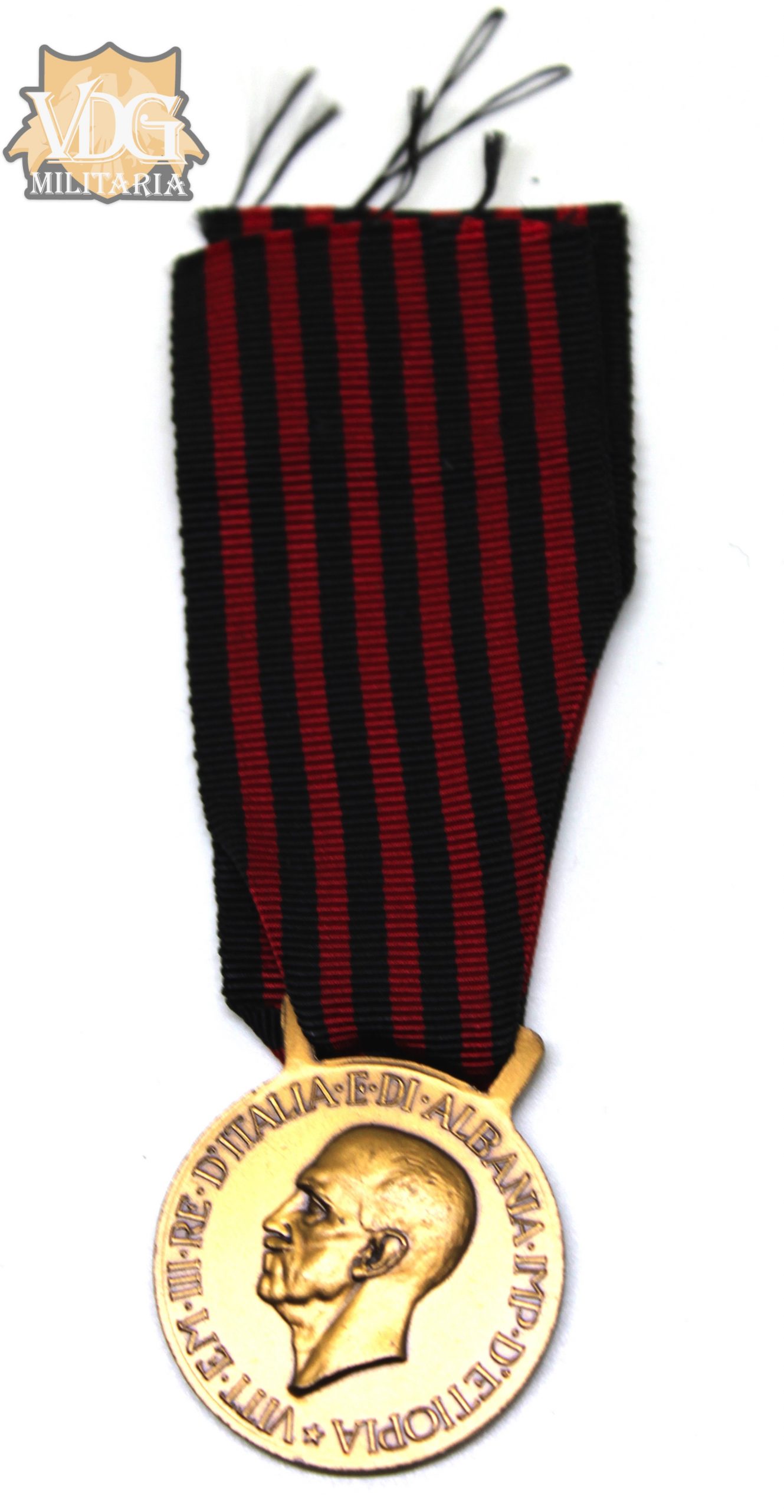 WW2 Era Italian Expedition to Albania Campaign Medal - Image 5