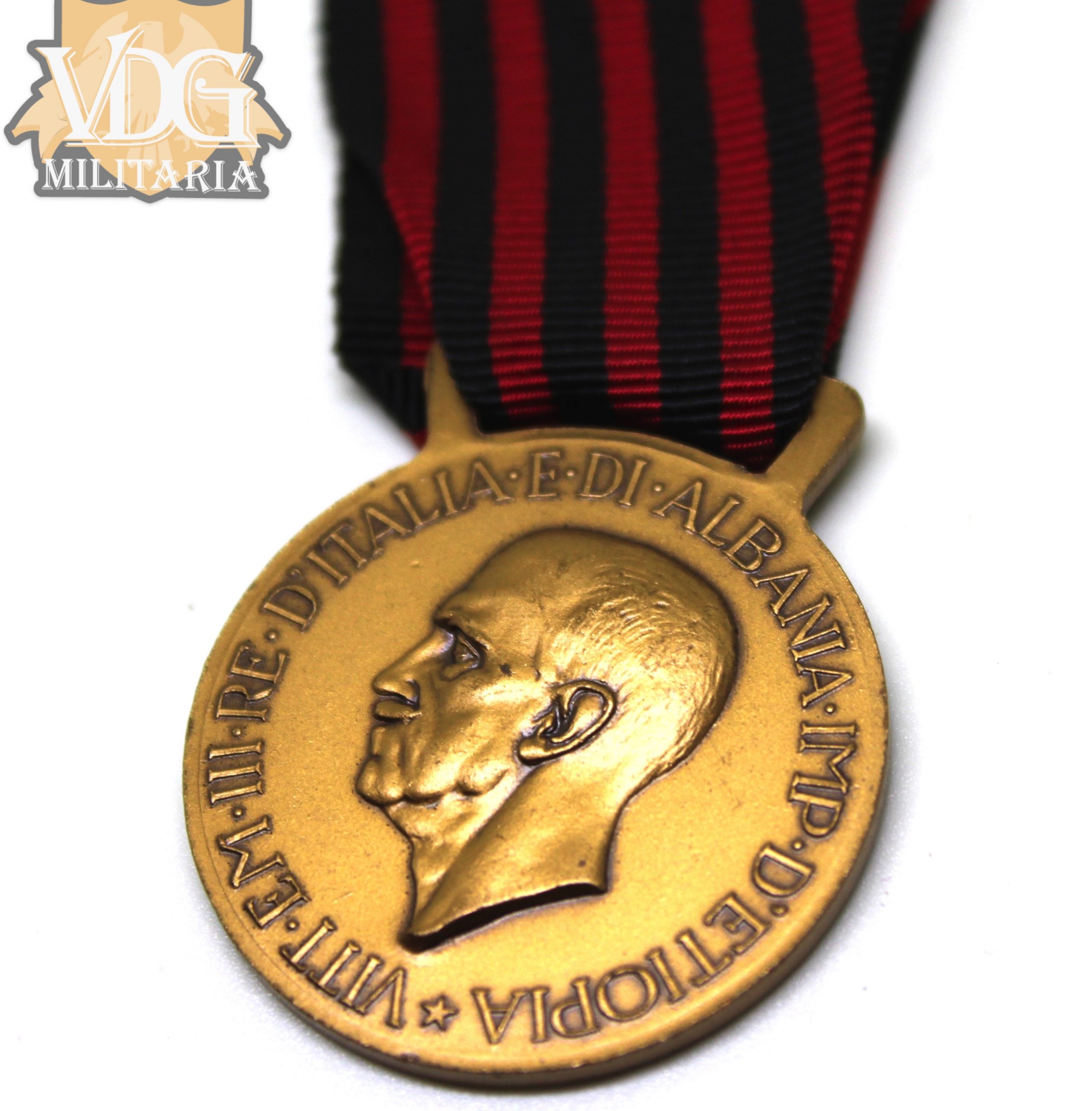 WW2 Era Italian Expedition to Albania Campaign Medal