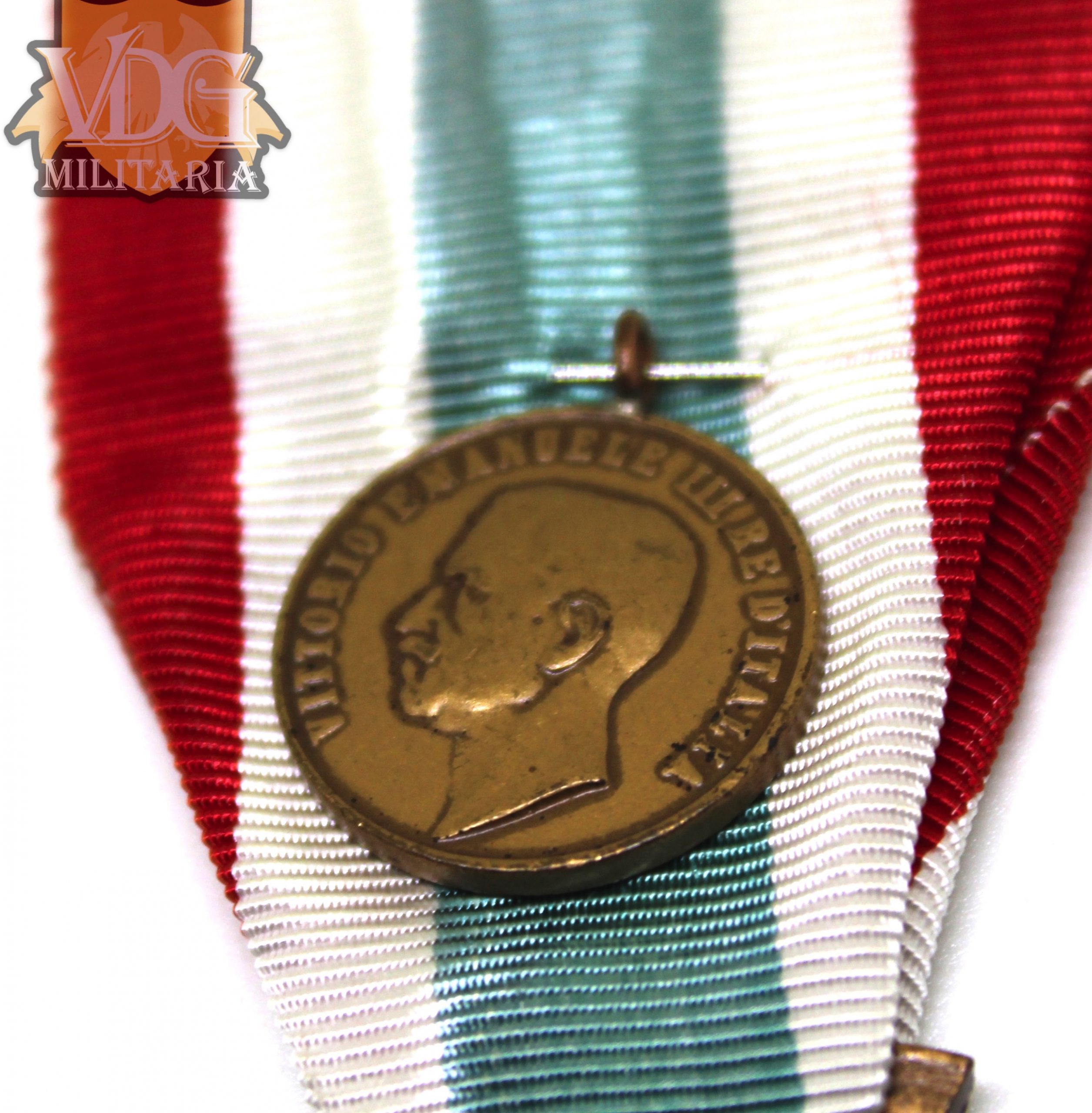 Pre WW2 Era Italian Medal for the Unification of Italy & Mini Medal 1848-1922 - Image 4