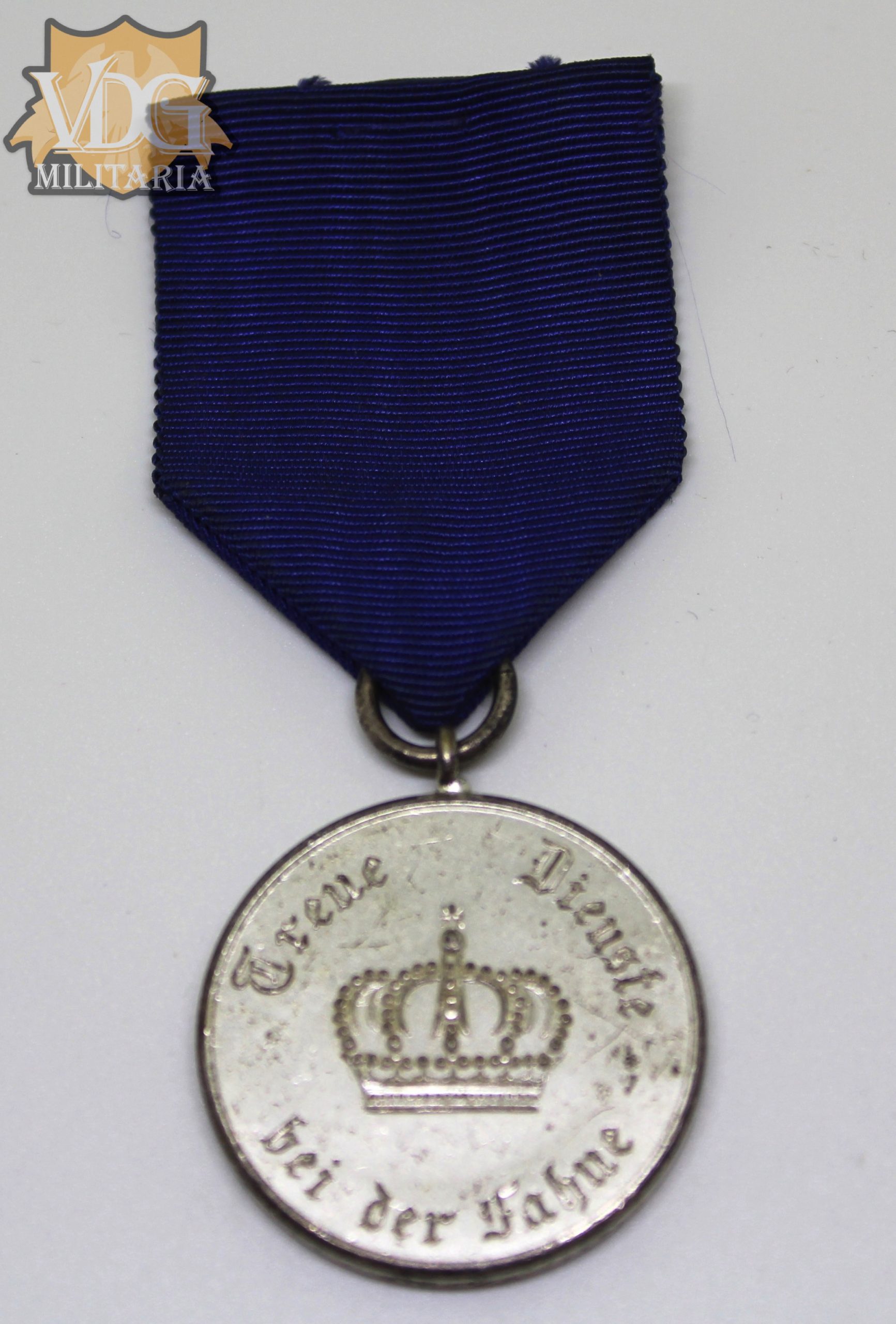 WW1 German German Prussian 9 Year Long Service Medal - Image 3