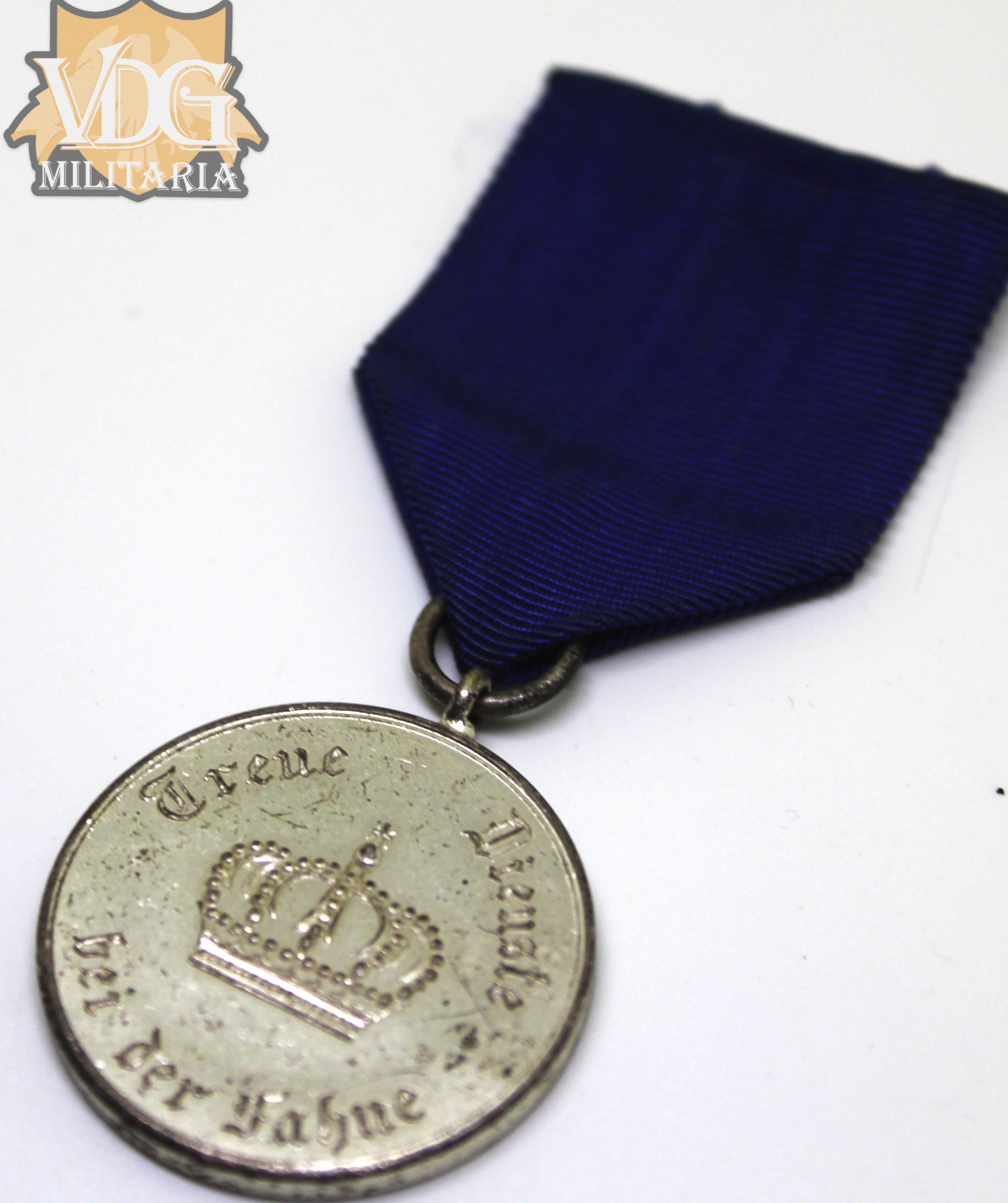 WW1 German German Prussian 9 Year Long Service Medal - Image 4