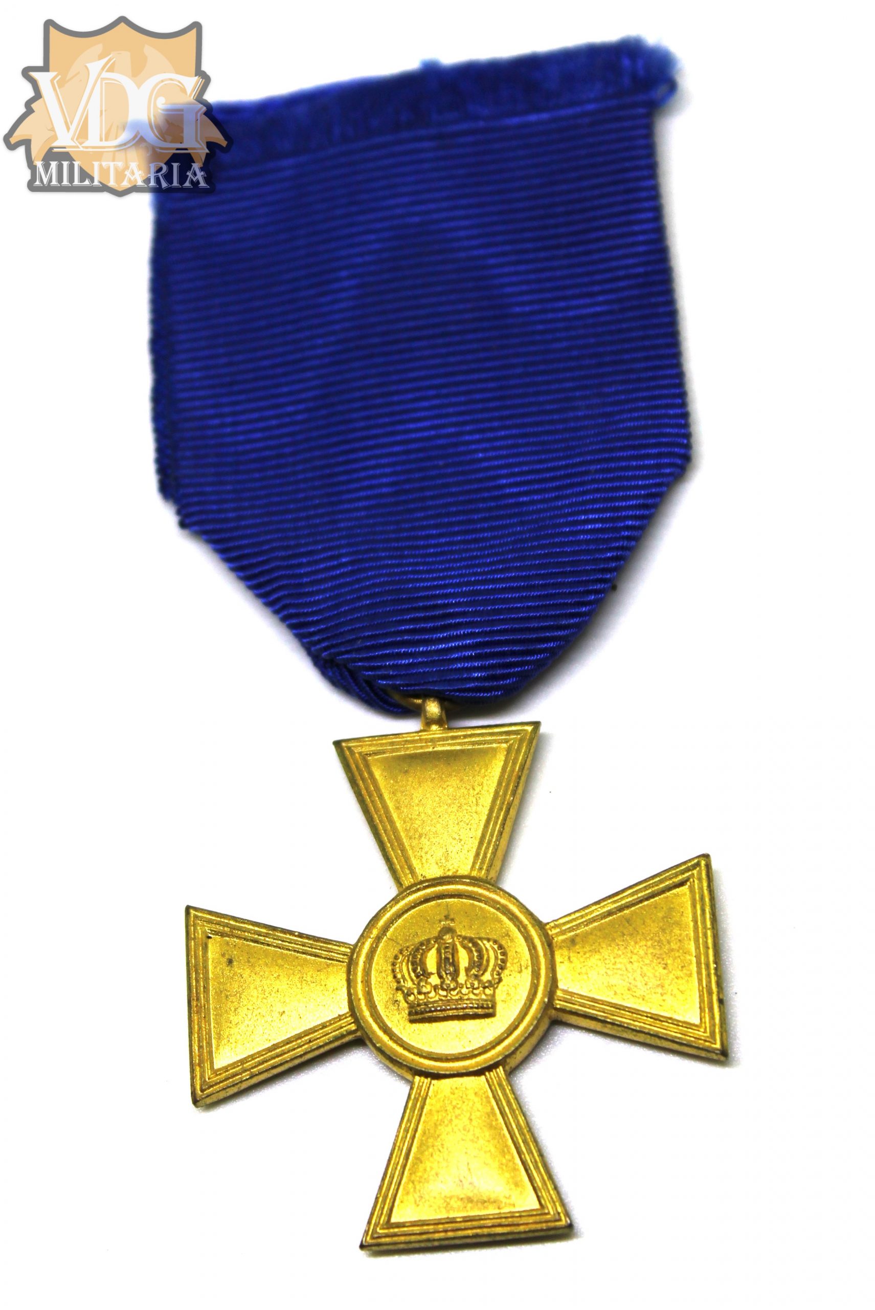 WW1 Era German Prussian 15 Year Long Service Medal - Image 2