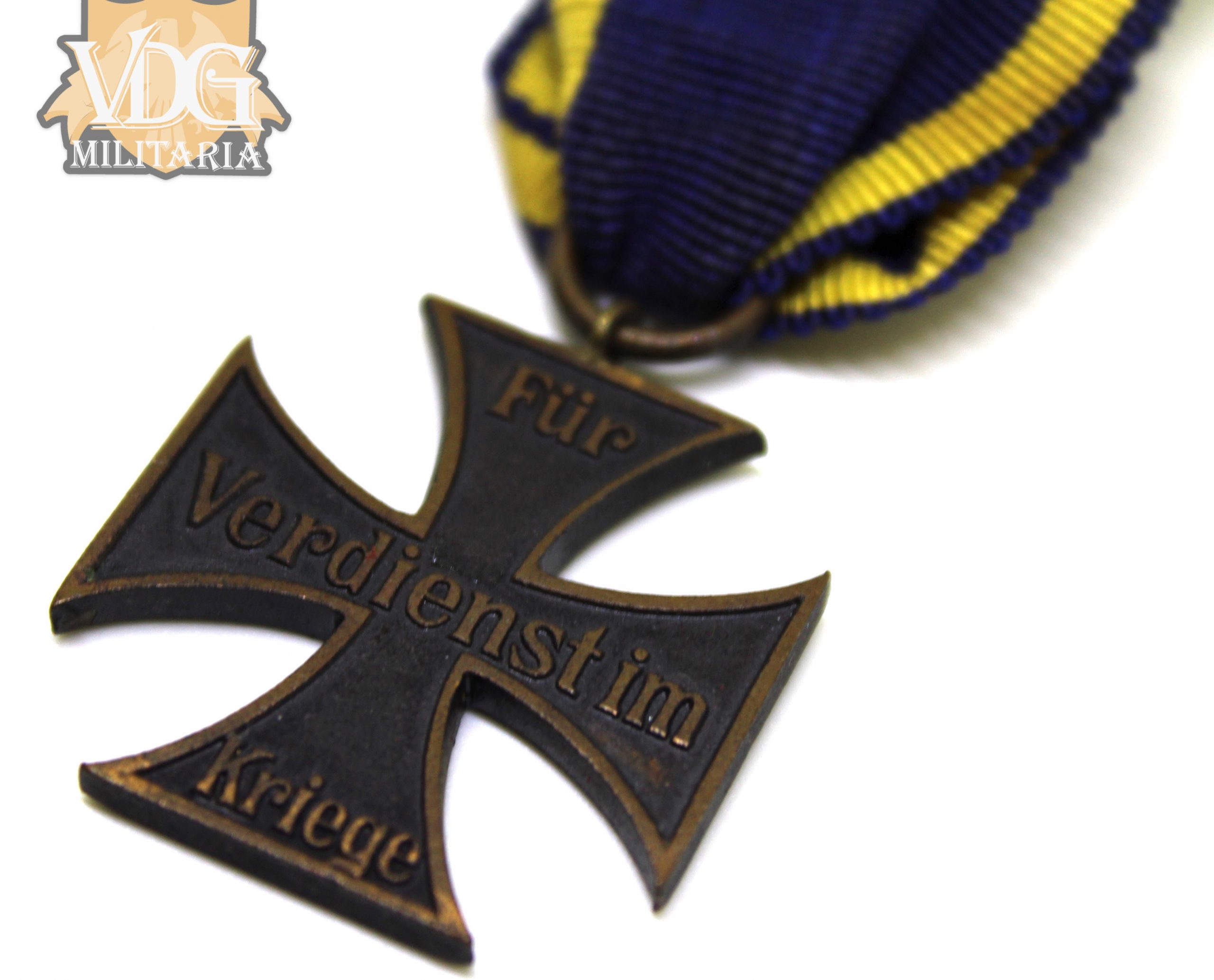 WW1 German Brunswick Imperial War Merit Cross 2nd Class Medal