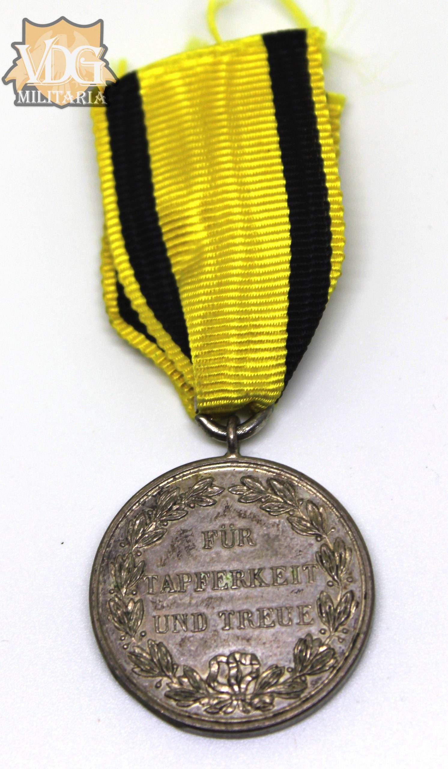 WW1 German Wurttemberg Military Merit Medal; Silver Grade - Image 4