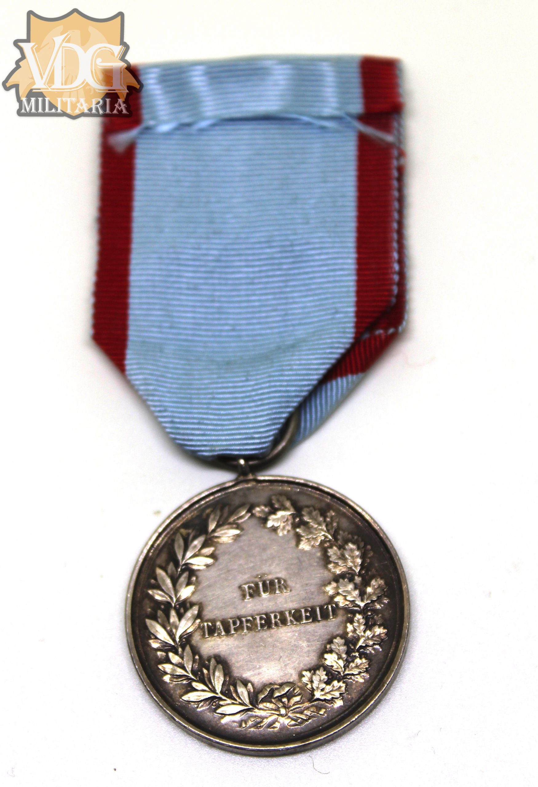 WW1 German Hesse-Darmstadt Bravery Medal (Allgemeines Ehrenzeichen "Für Tapferkeit") - Image 3