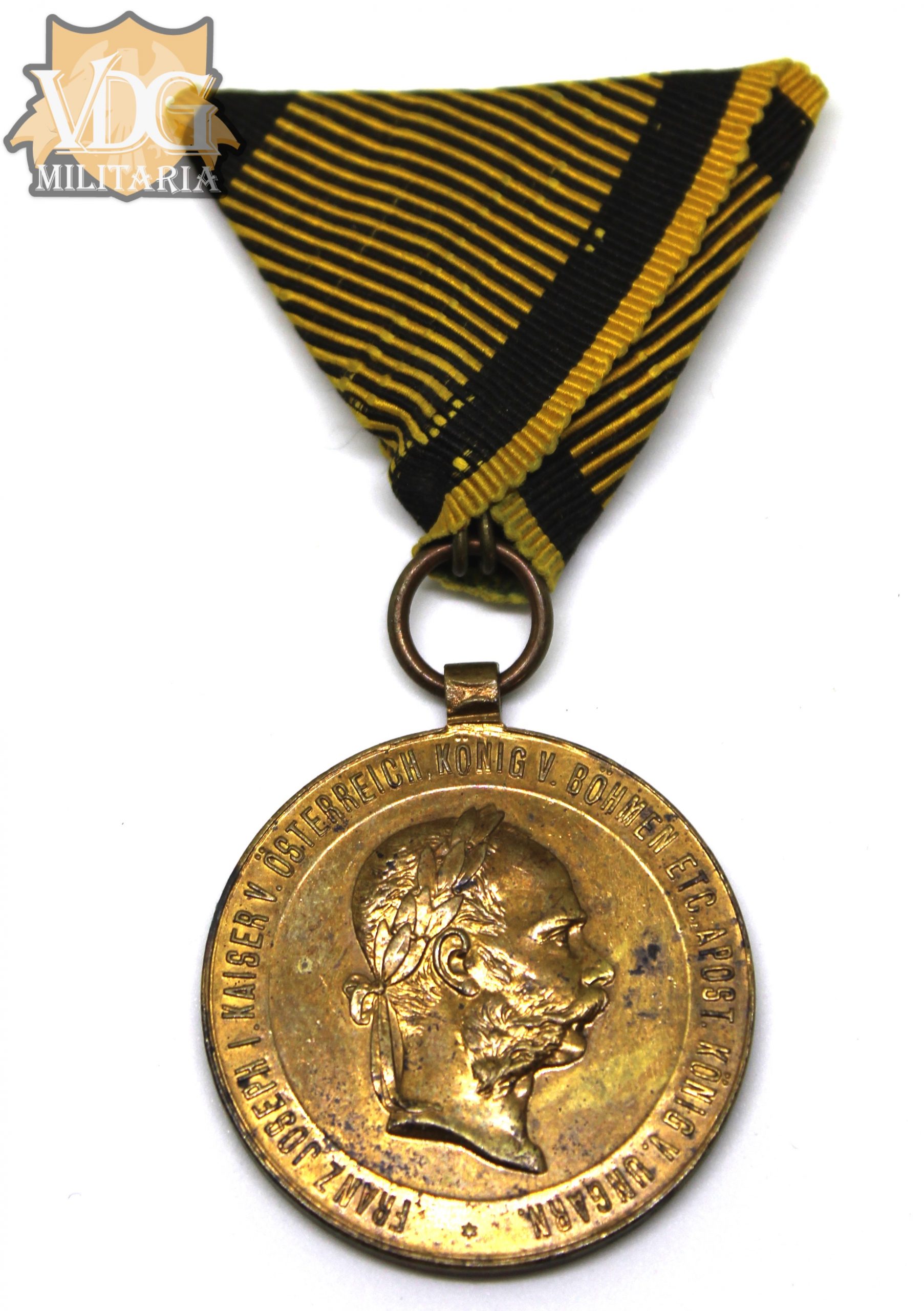 1873 Austrian General Campaign Medal (Die Kriegsmedaille)