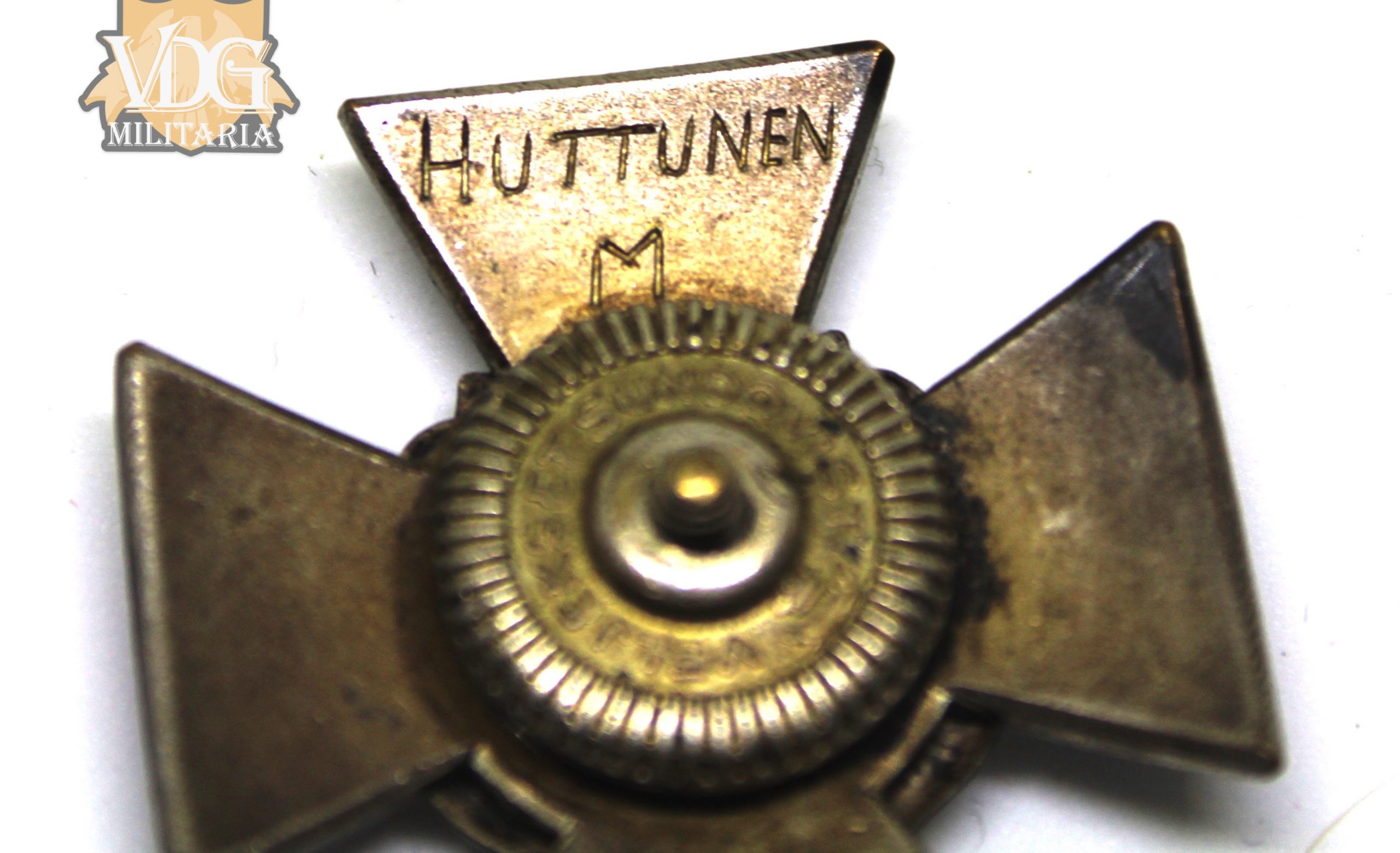 WW2 Finnish Reserve Officer School Course 56 Badge (Suomen Reserviupseerikoulu)-Named "Huttunen M," - Image 7