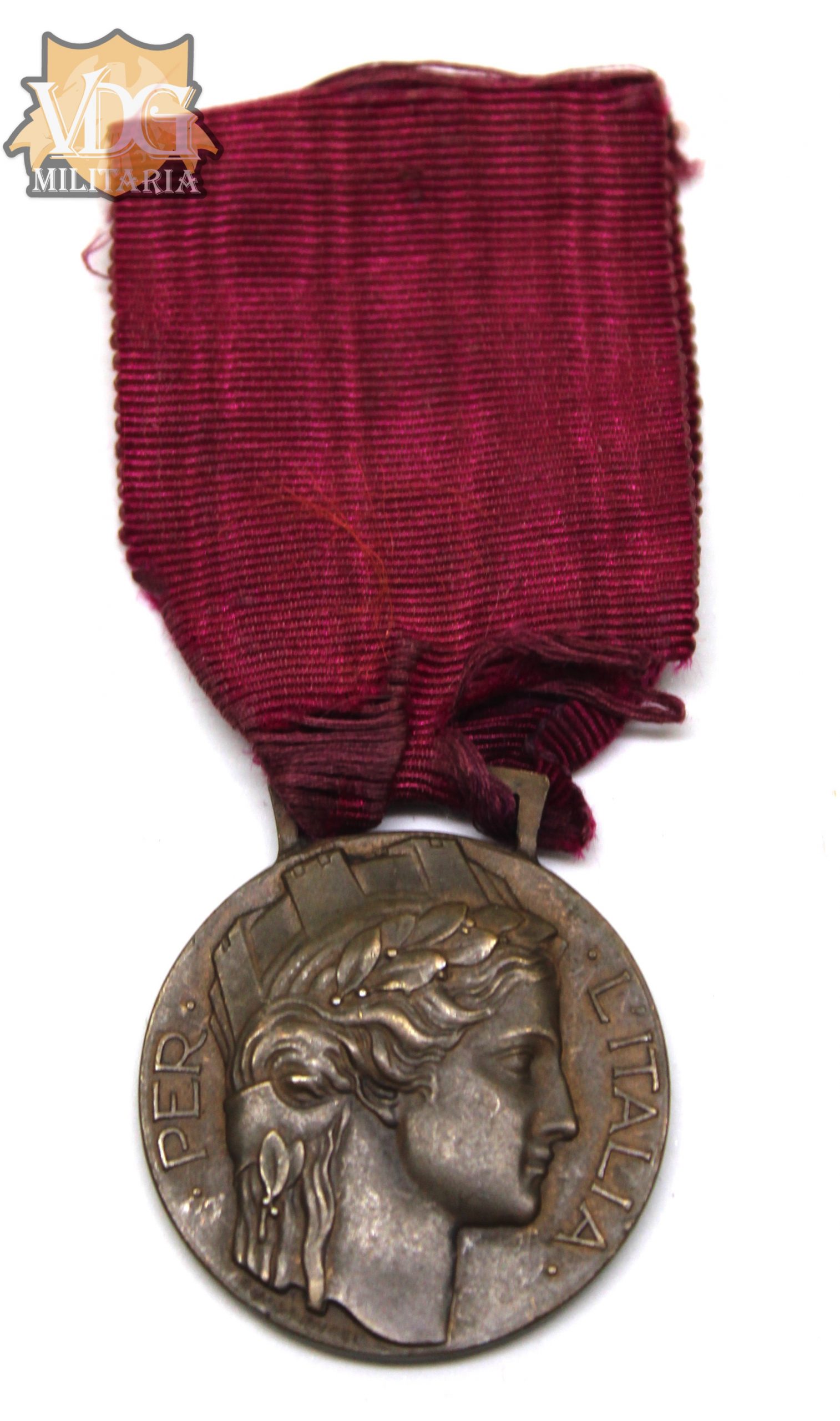 WW1 Italy 1915-1918 Italian-Austrian War Volunteer War Medal
