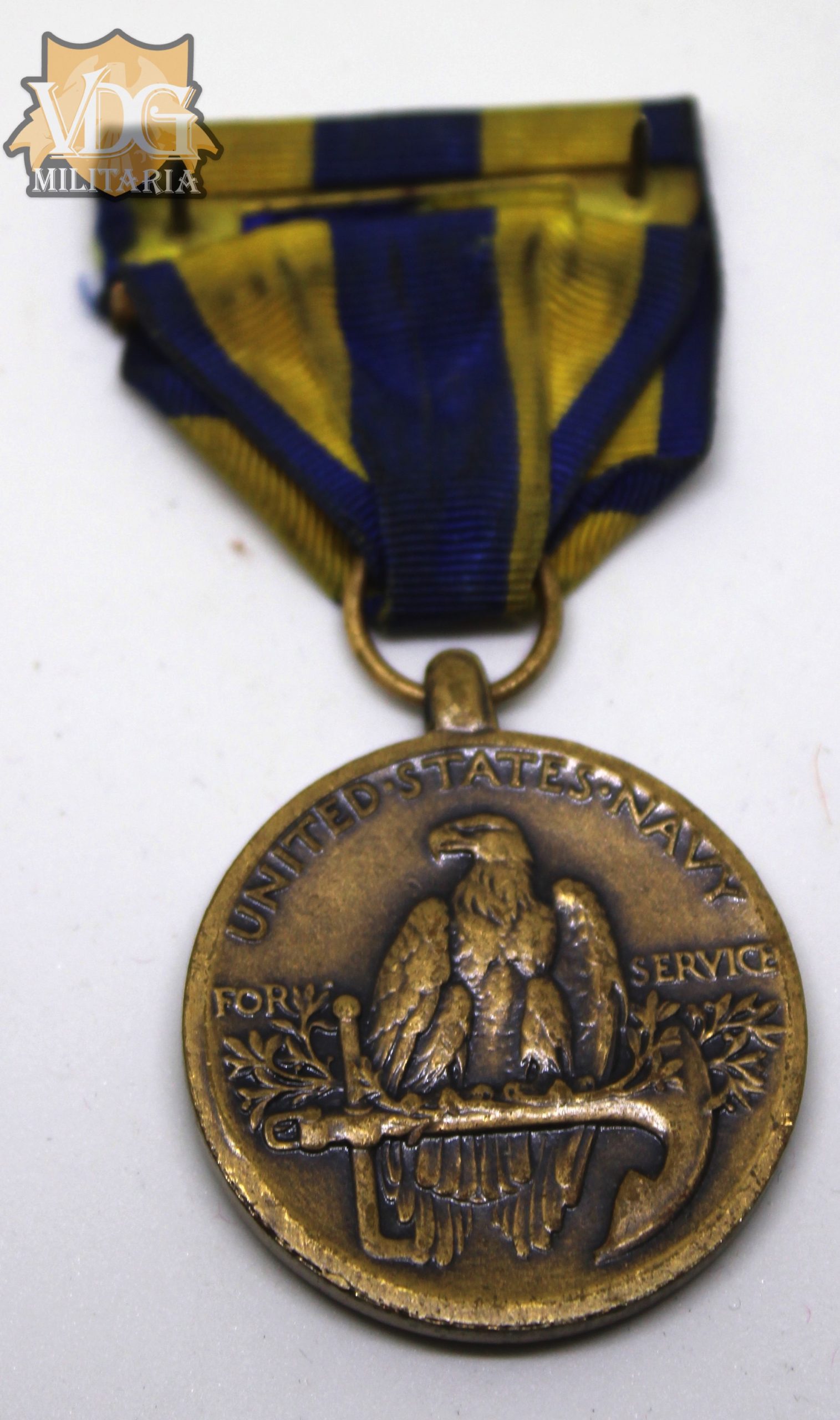 US Navy Expeditionary Medal-Crimp Brooch - Image 6