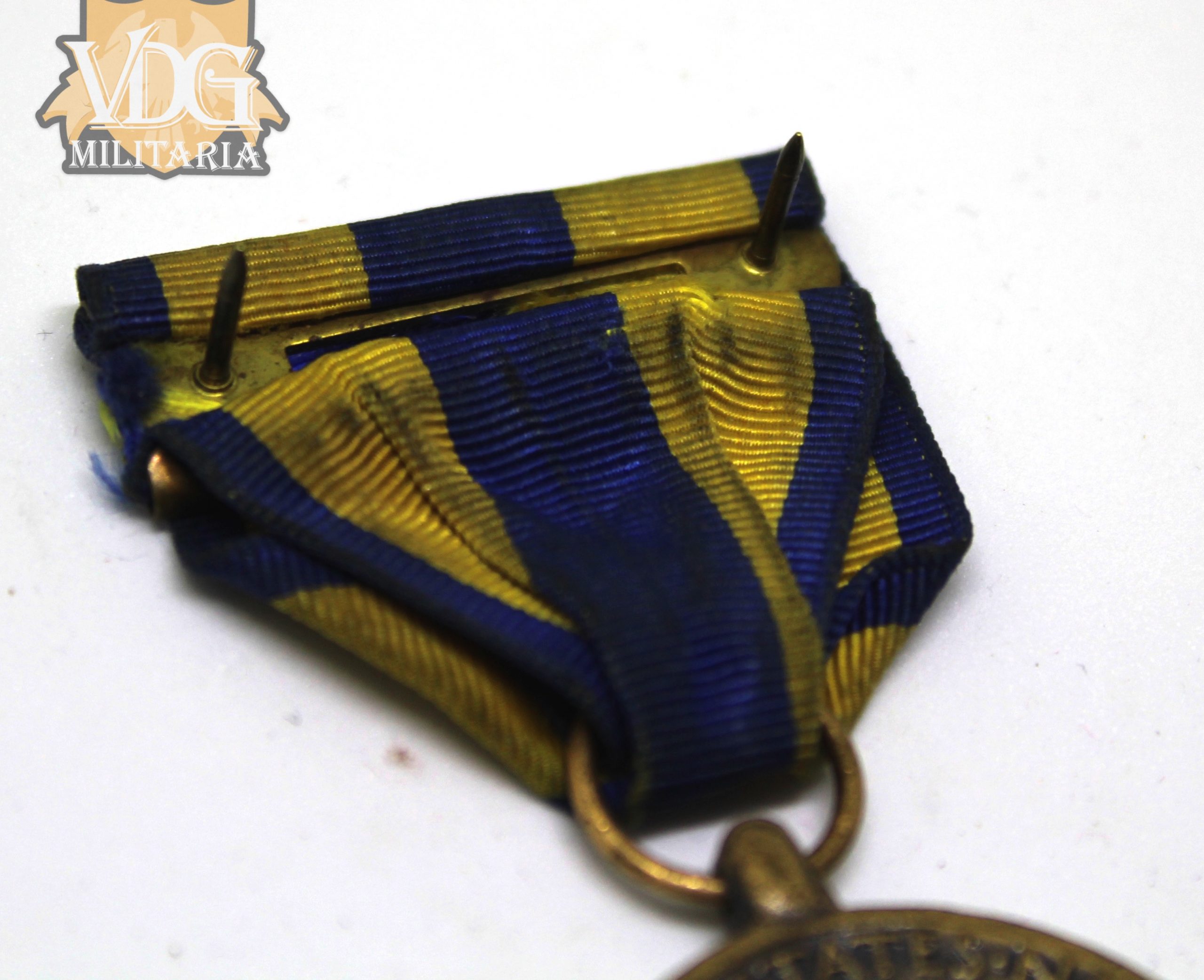 US Navy Expeditionary Medal-Crimp Brooch - Image 7