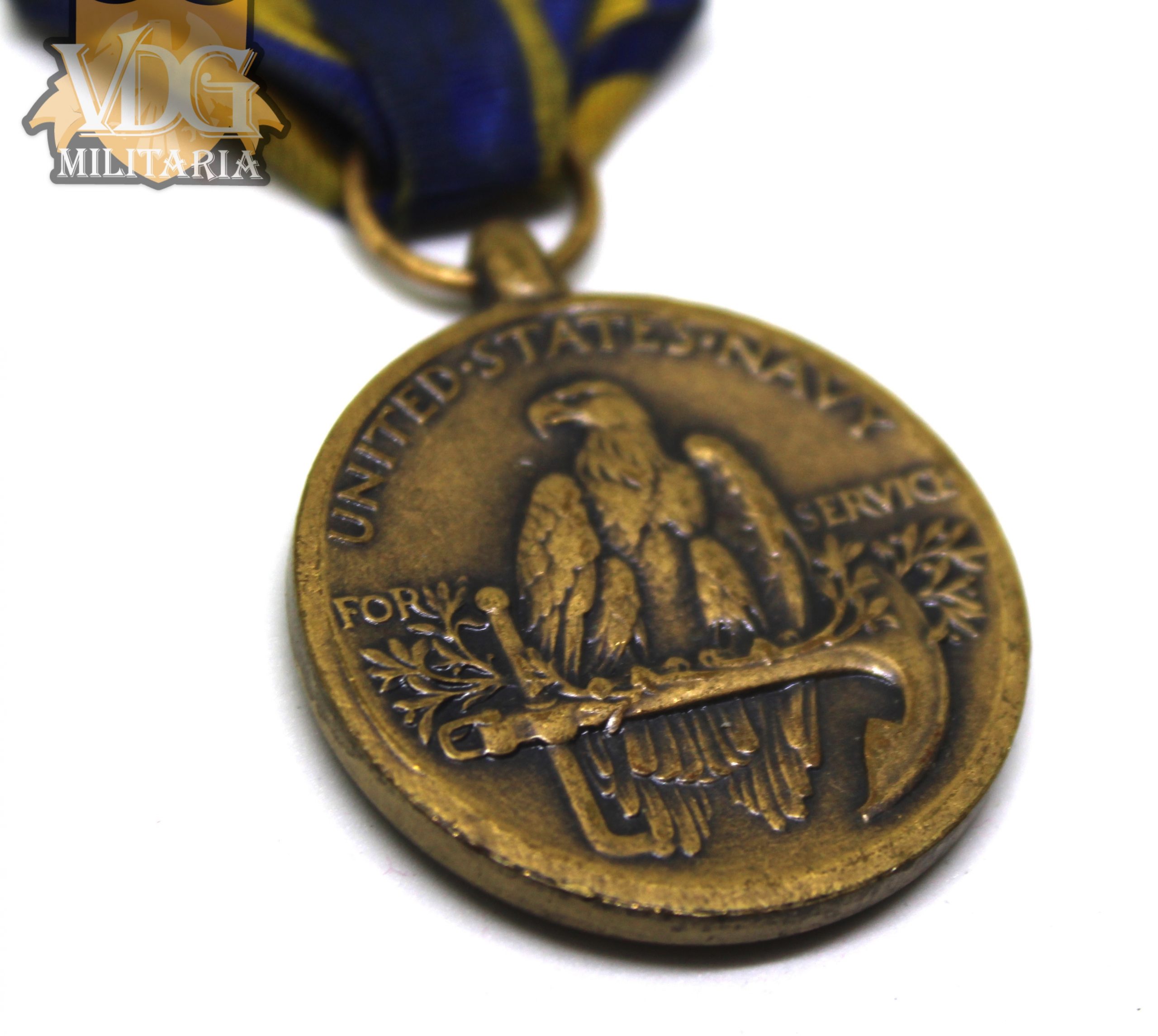 US Navy Expeditionary Medal-Crimp Brooch - Image 4
