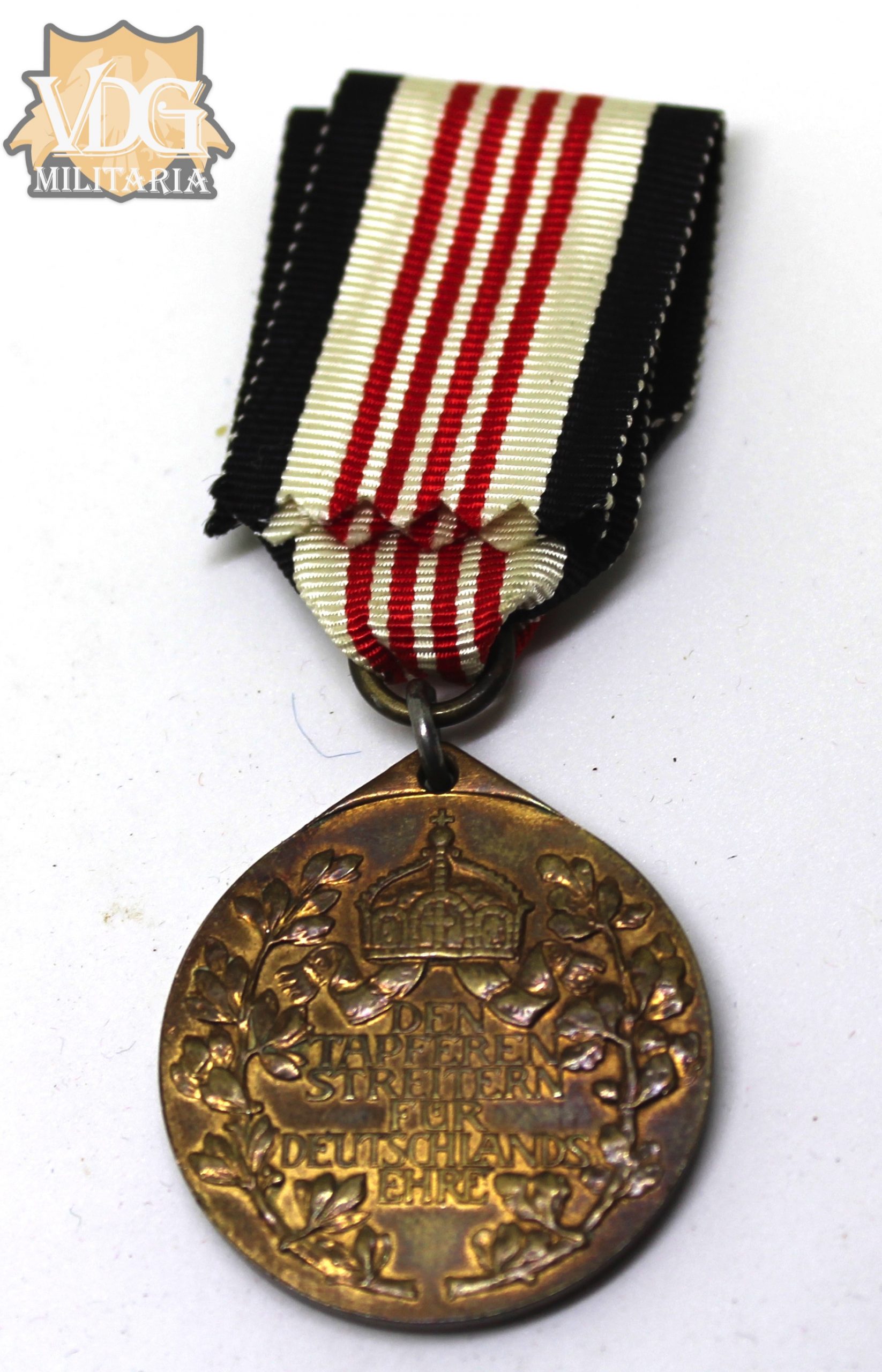 WW1 Imperial German Colonial Medal (Kolonialdenkmünze für Kämpfer) - Image 4