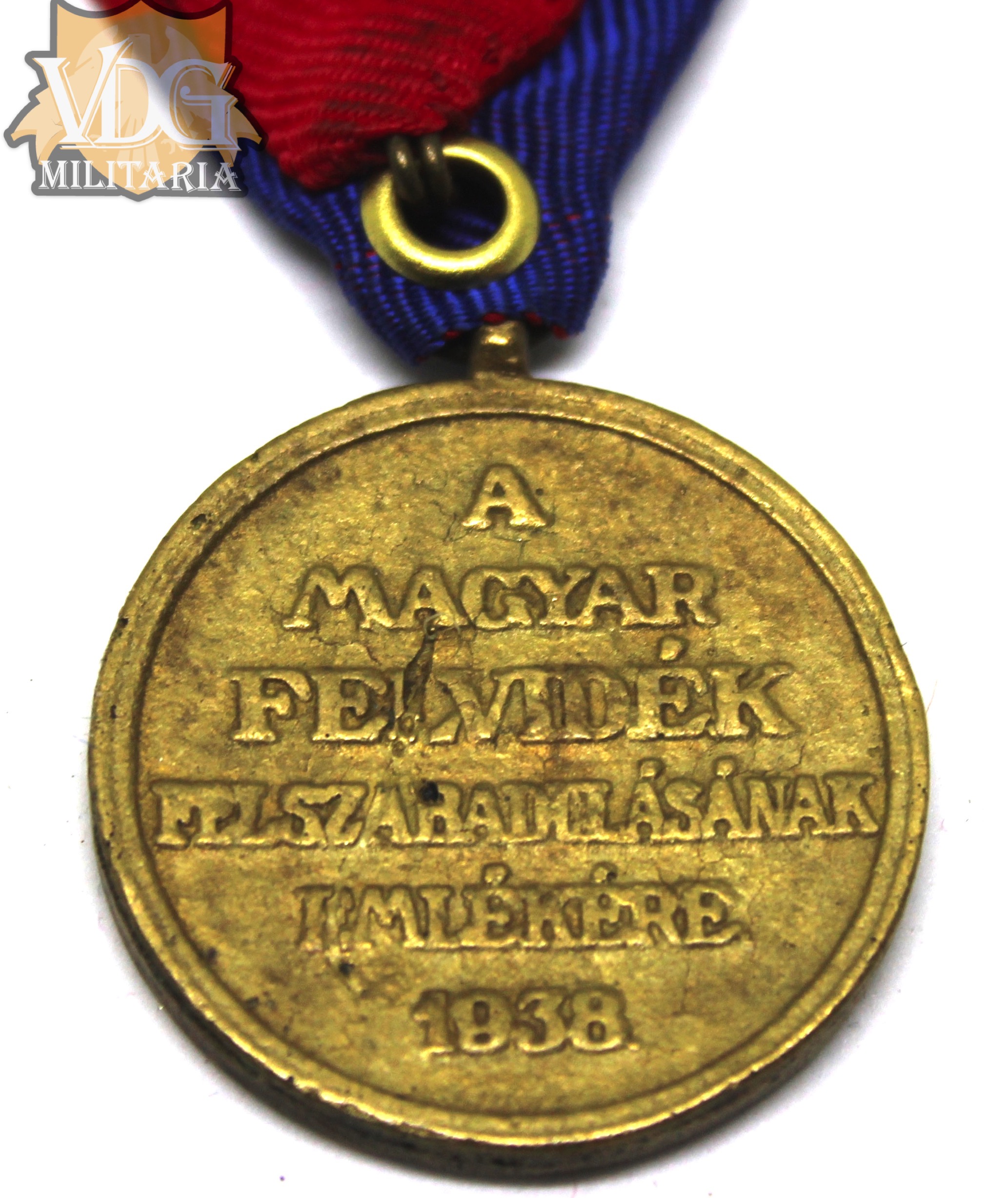 WW2 1938 Hungarian Commemorative Medal for the Liberation of Upper Hungary (Felvidéki Emlékérem) - Image 4