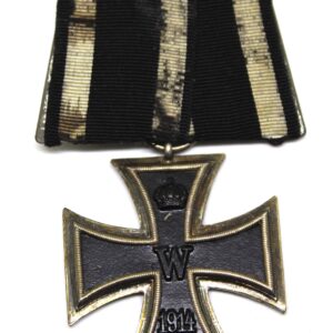 WW1 German Parade Mounted 1914 Iron Cross Second Class EK2
