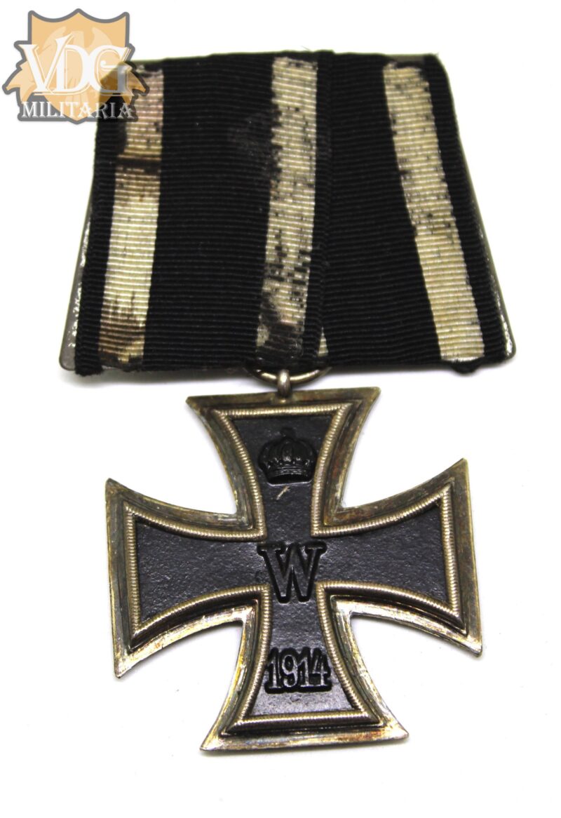 WW1 German Parade Mounted 1914 Iron Cross Second Class EK2