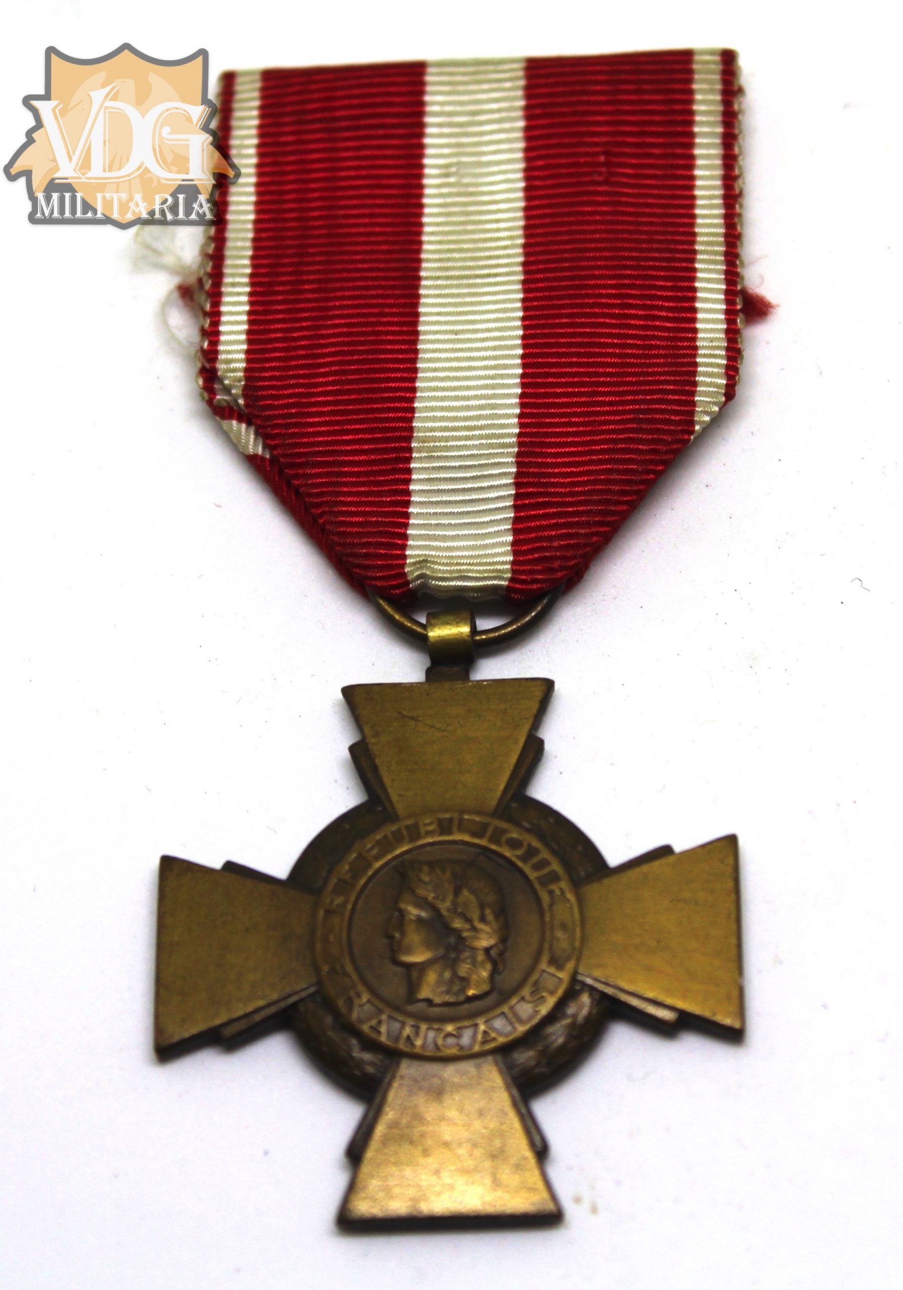 French Cross of Military Valour Medal