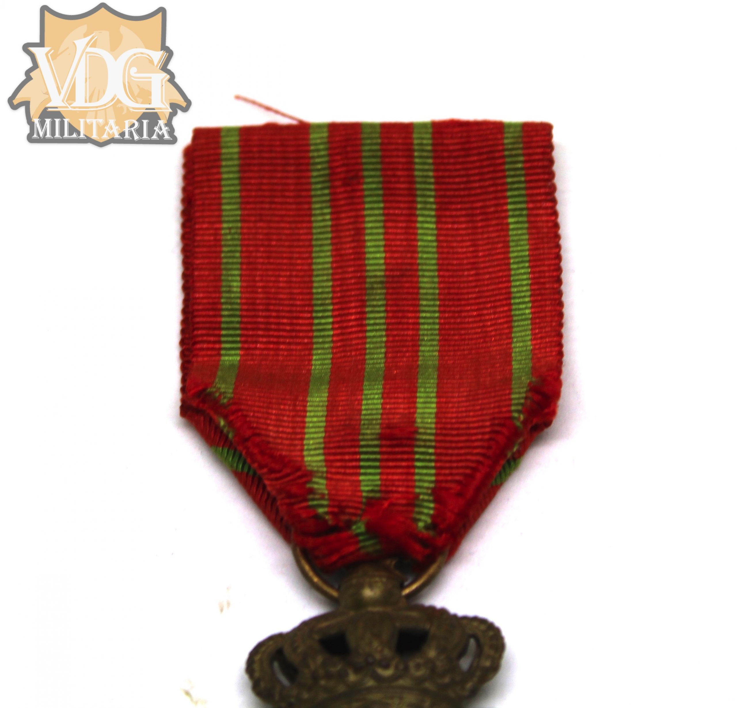 WW1 Kingdom of Belgium Belgian War Cross Medal - Image 2