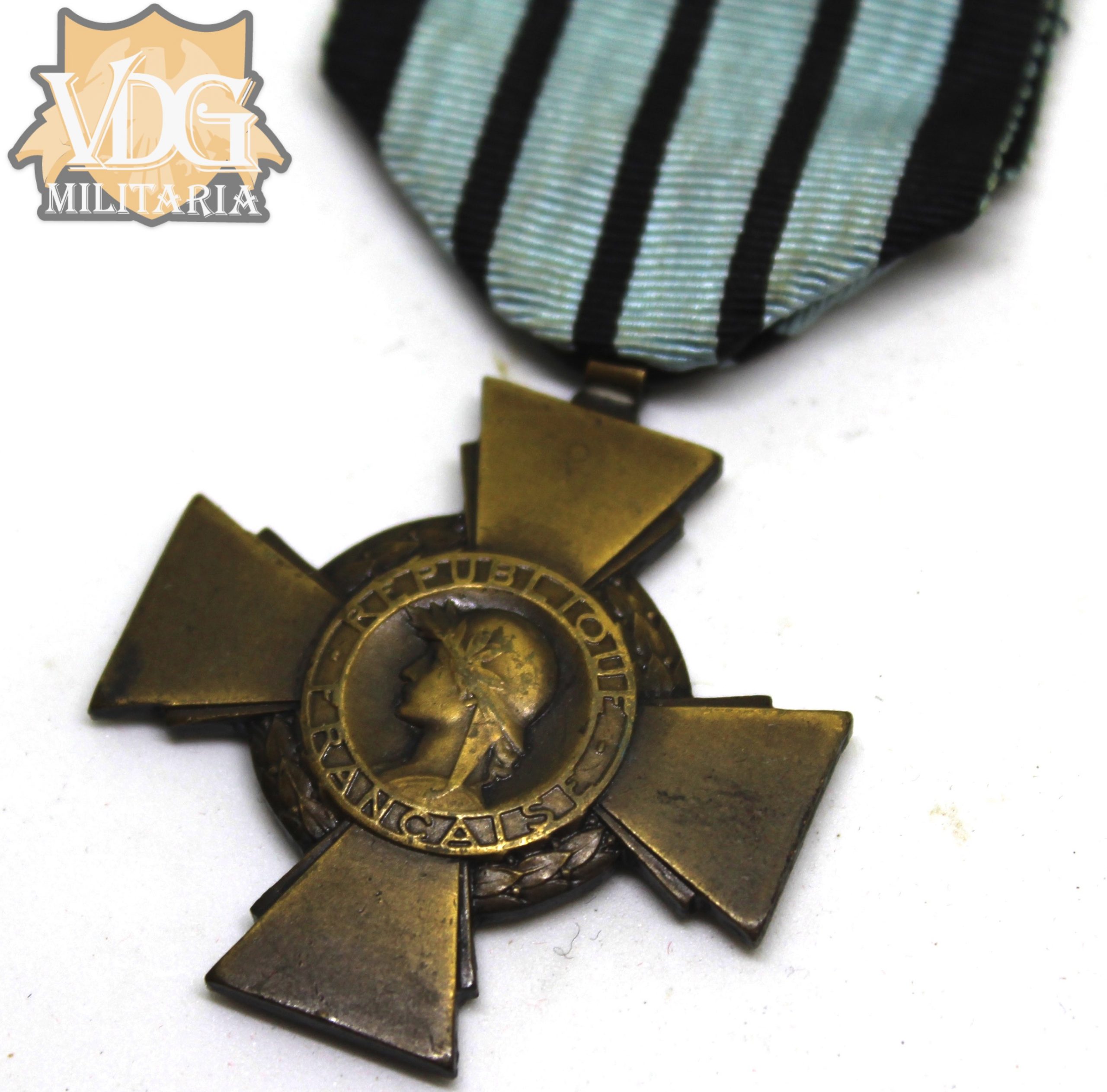 WW2 Vichy France Combatants Cross 1939-1940 - Image 7