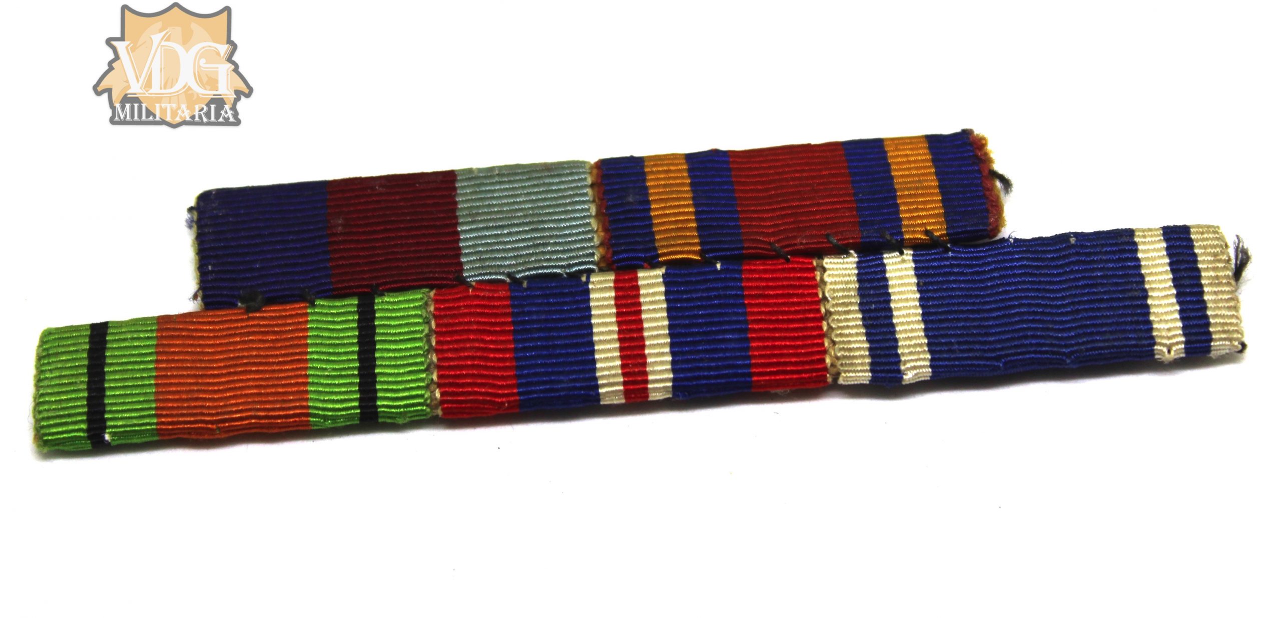 WW2 British 5 Place Ribbon Bar Rack - Image 2